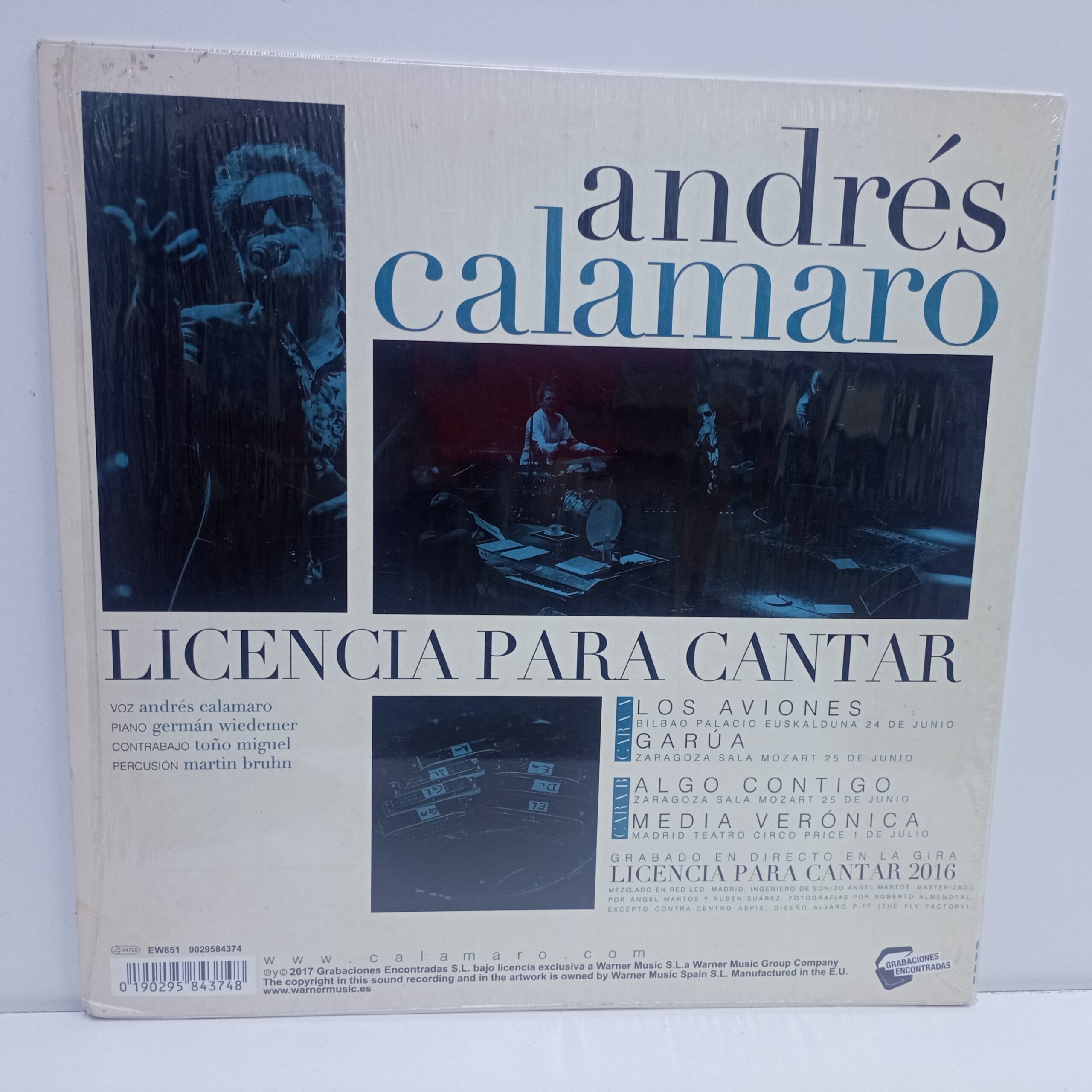 Andrés Calamaro – Licencia Para Cantar (LP 9/10) - Imagen 2