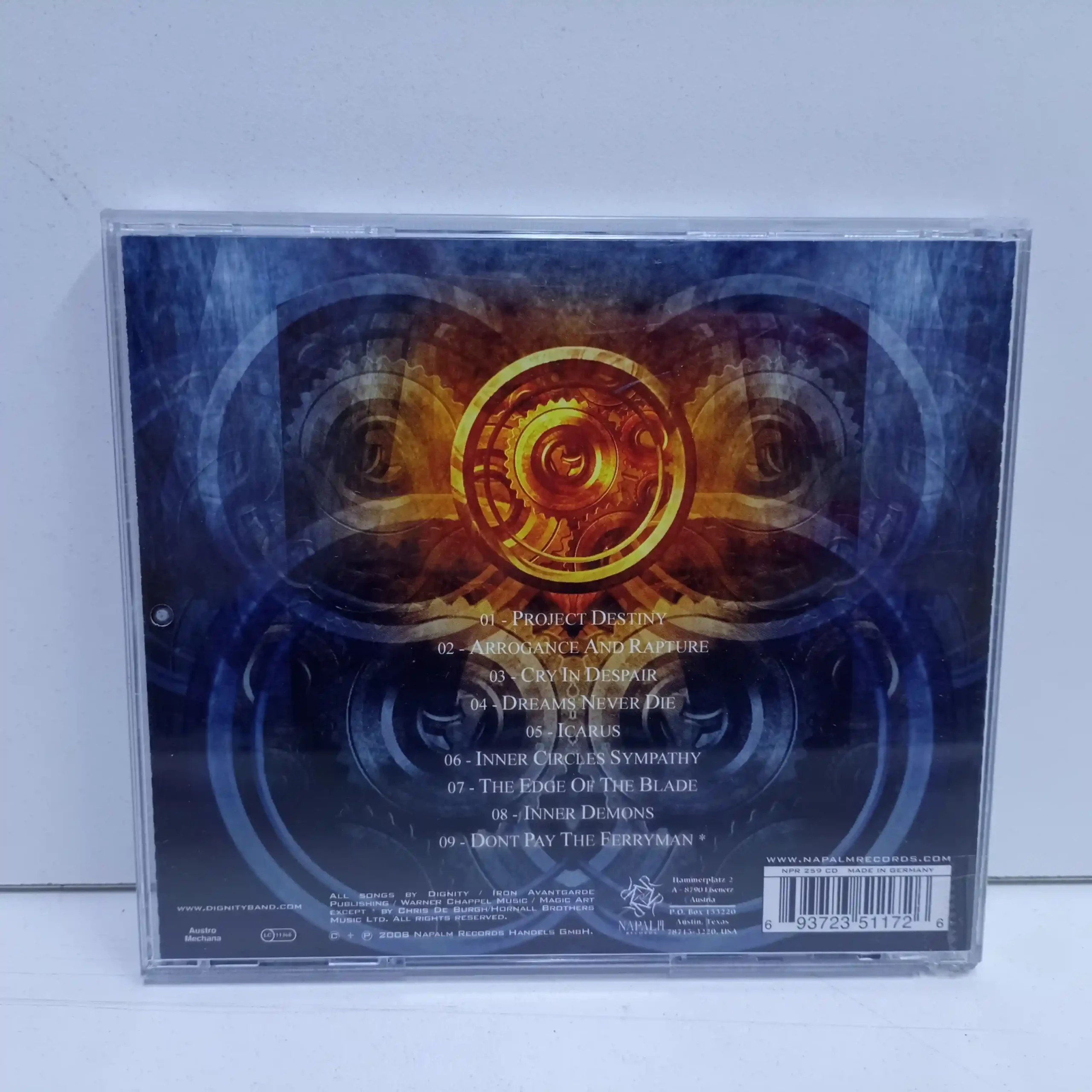 Dignity – Project Destiny (CD) - Imagen 2