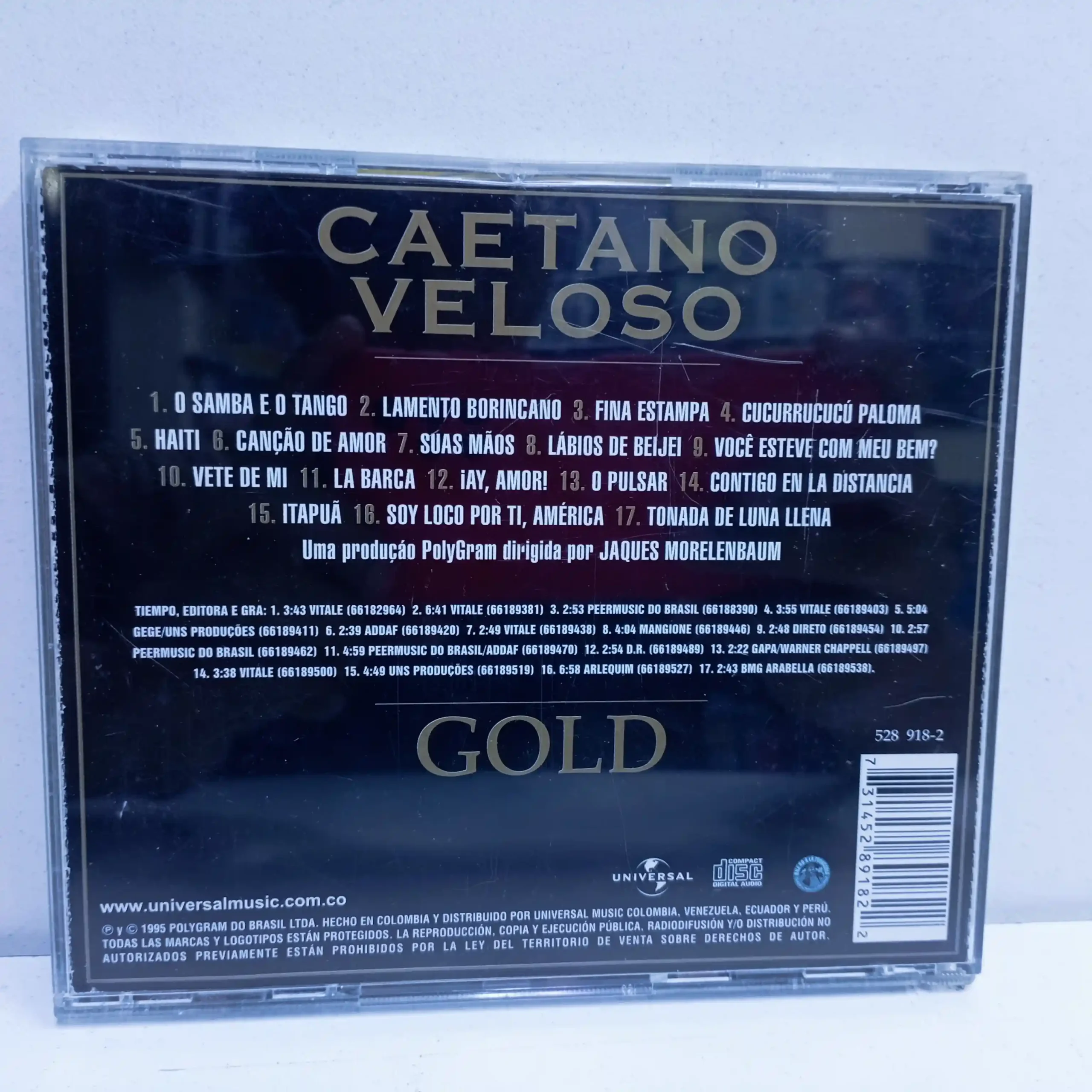 Caetano Veloso – Gold (CD) - Imagen 2