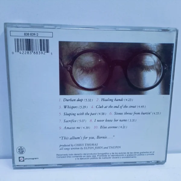 Elton John – Sleeping With The Past (CD) % | Central Vinilo Music Store
