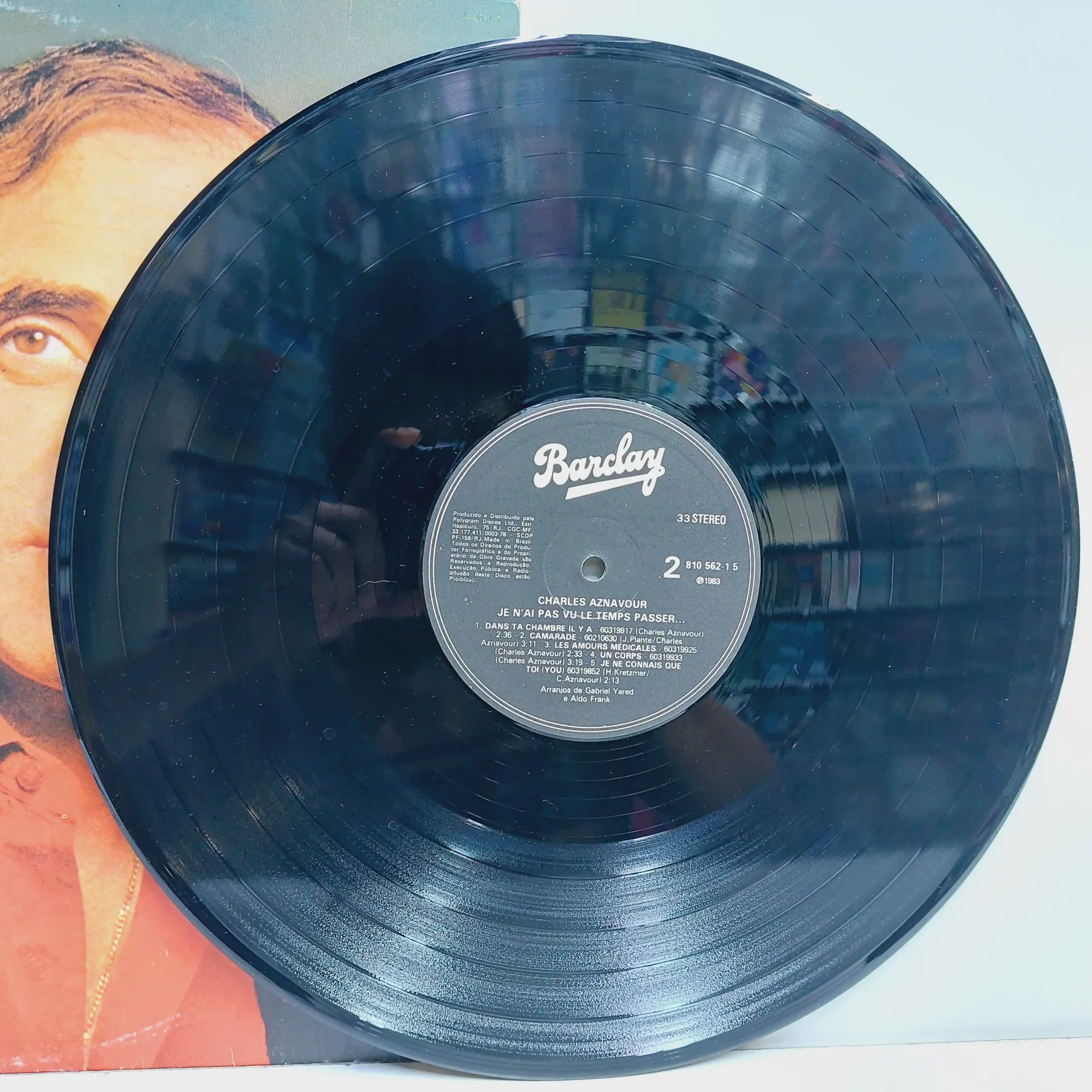 Charles Aznavour – Je N’ai Pas Vu Le Temps Passer… (LP EPOCA 9.5/10) - Imagen 3
