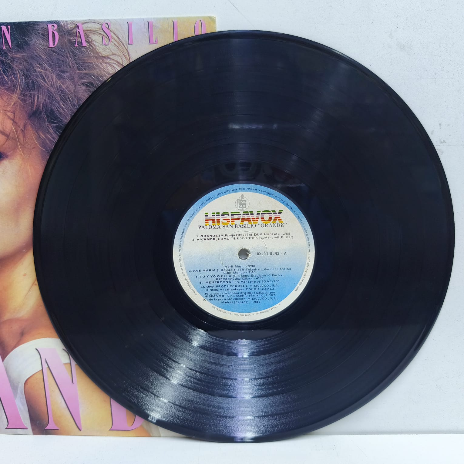 Paloma San Basilio – Grande (LP EPOCA 8.5/10) - Imagen 3