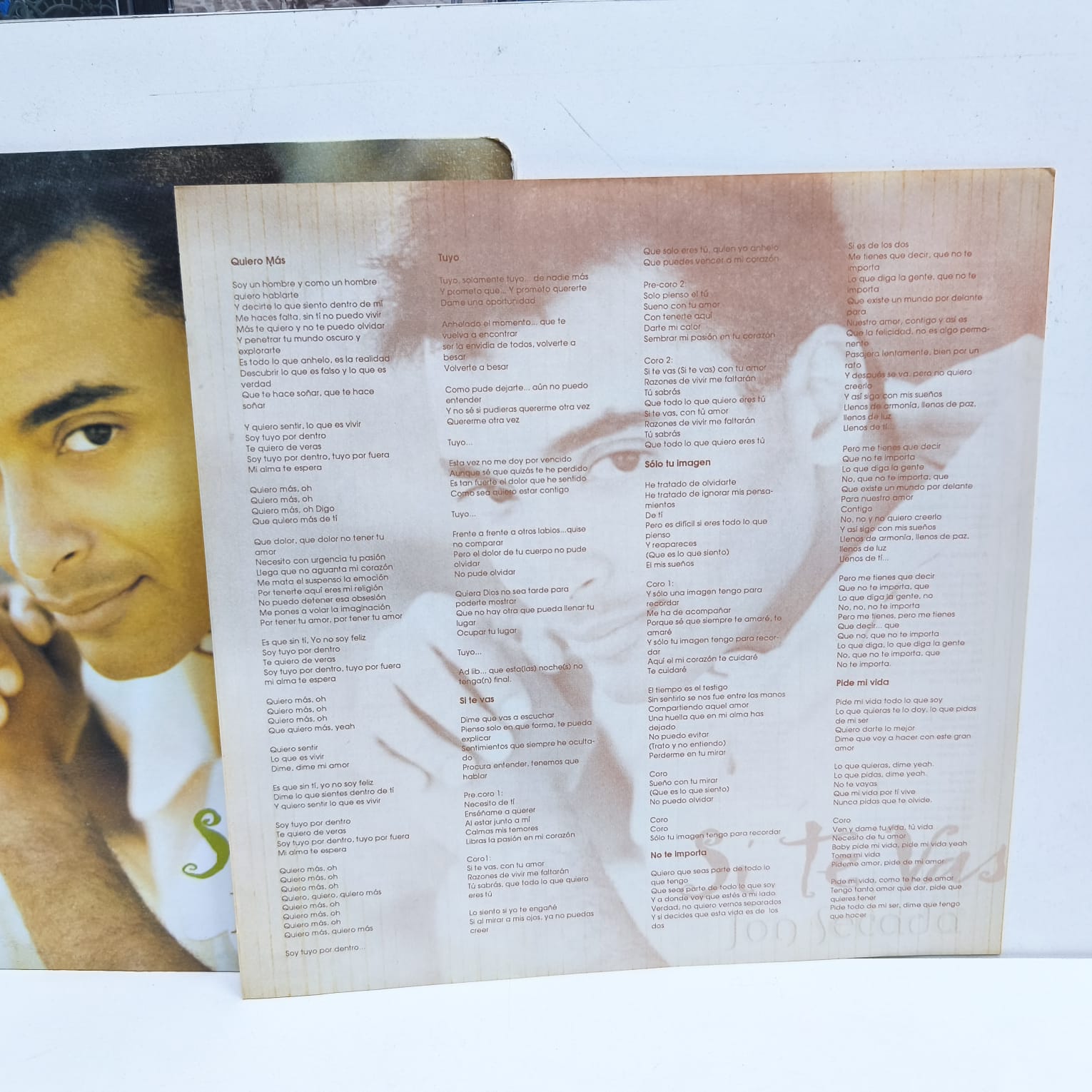Jon Secada – Si Te Vas (LP EPOCA 9/10) - Imagen 3