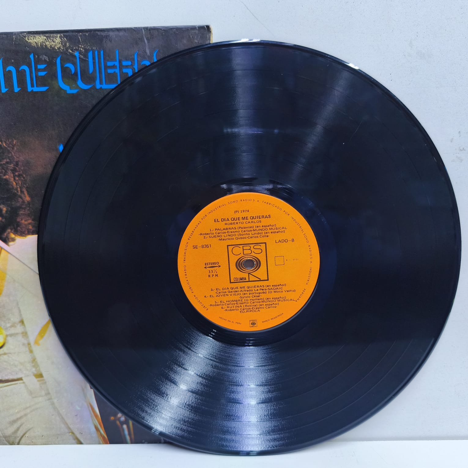 Roberto Carlos – El Dia Que Me Quieras (LP EPOCA 8/10) - Imagen 4