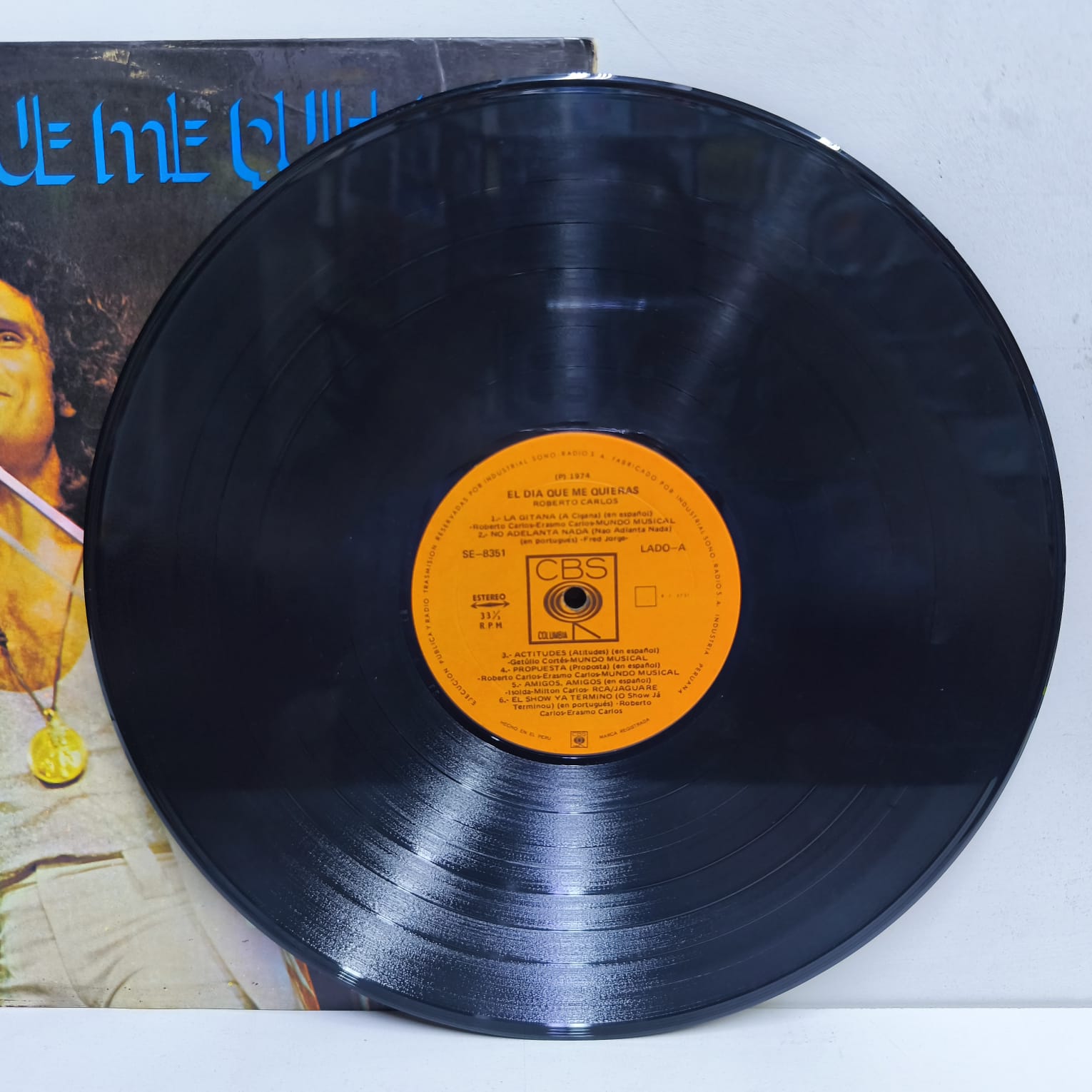 Roberto Carlos – El Dia Que Me Quieras (LP EPOCA 8/10) - Imagen 3