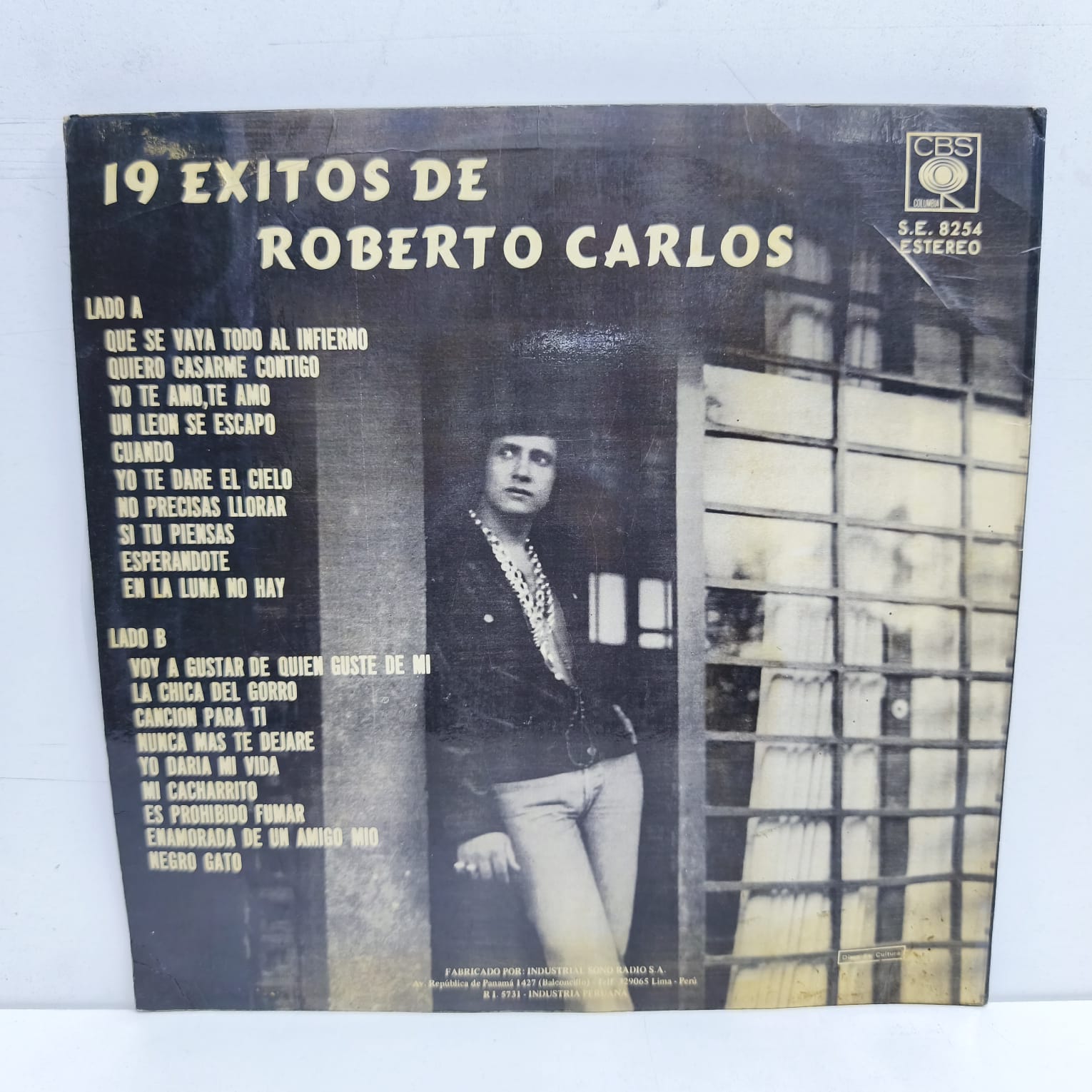 Roberto Carlos – 19 Exitos De Roberto Carlos (LP EPOCA 8/10) - Imagen 2