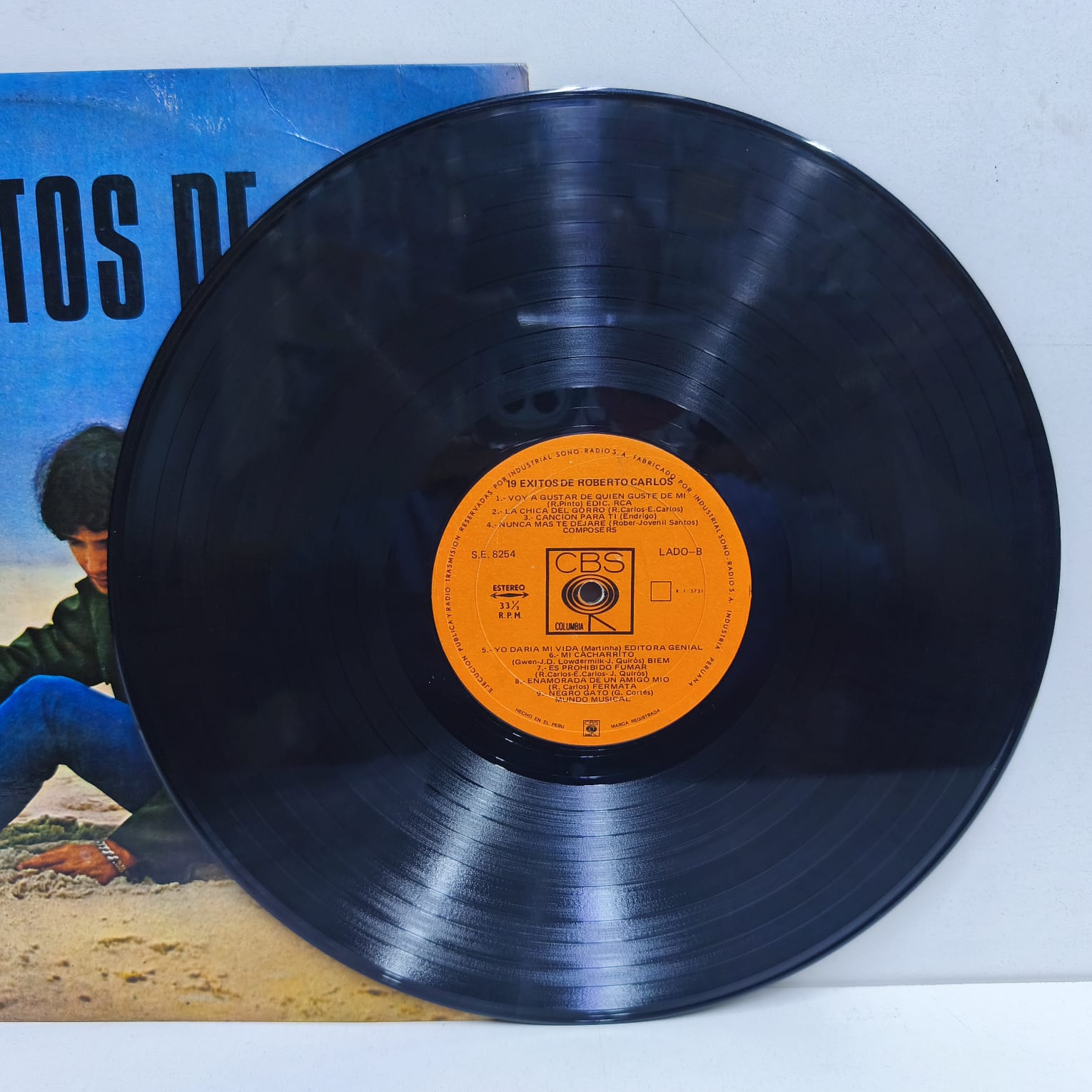 Roberto Carlos – 19 Exitos De Roberto Carlos (LP EPOCA 8/10) - Imagen 3