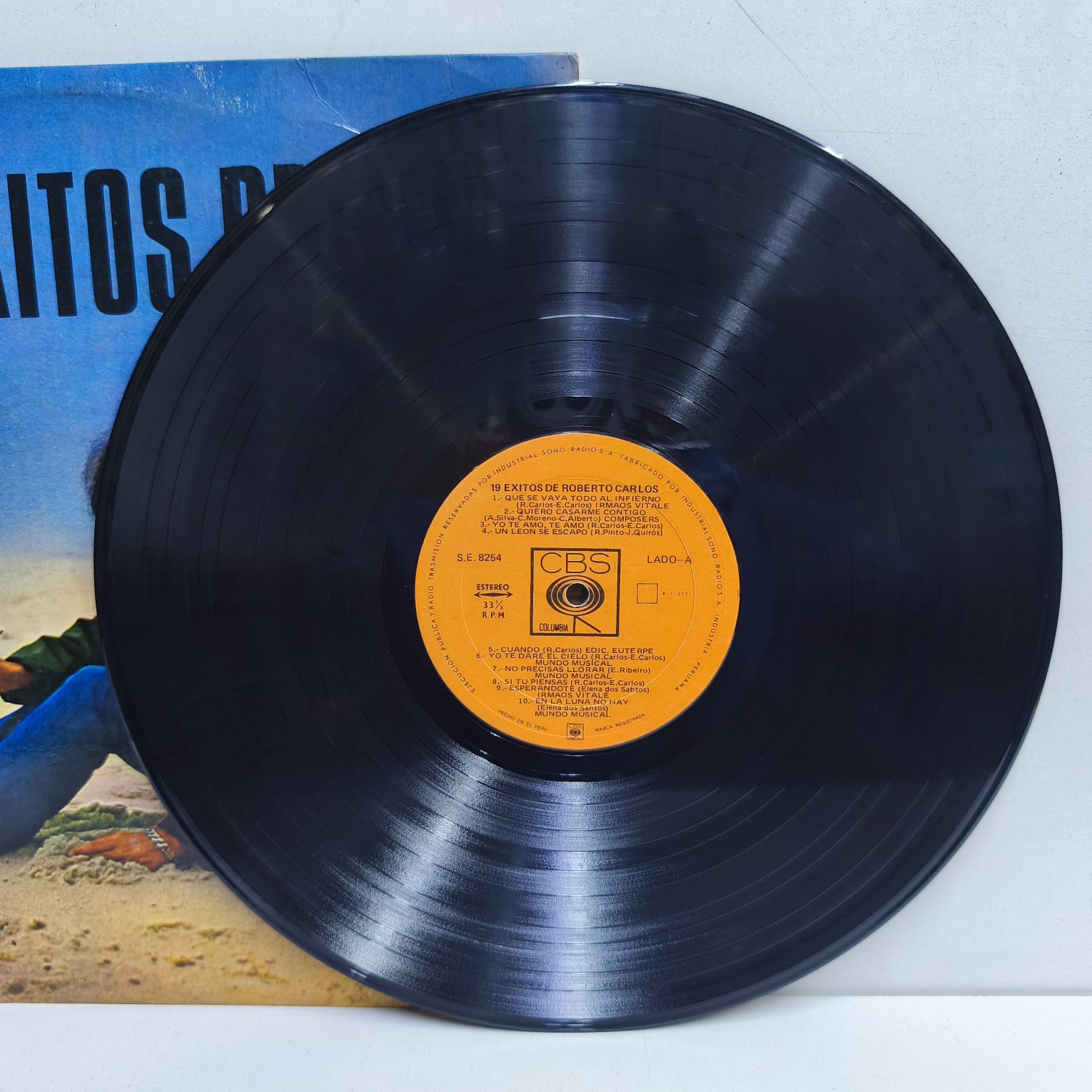 Roberto Carlos – 19 Exitos De Roberto Carlos (LP EPOCA 8/10) - Imagen 4