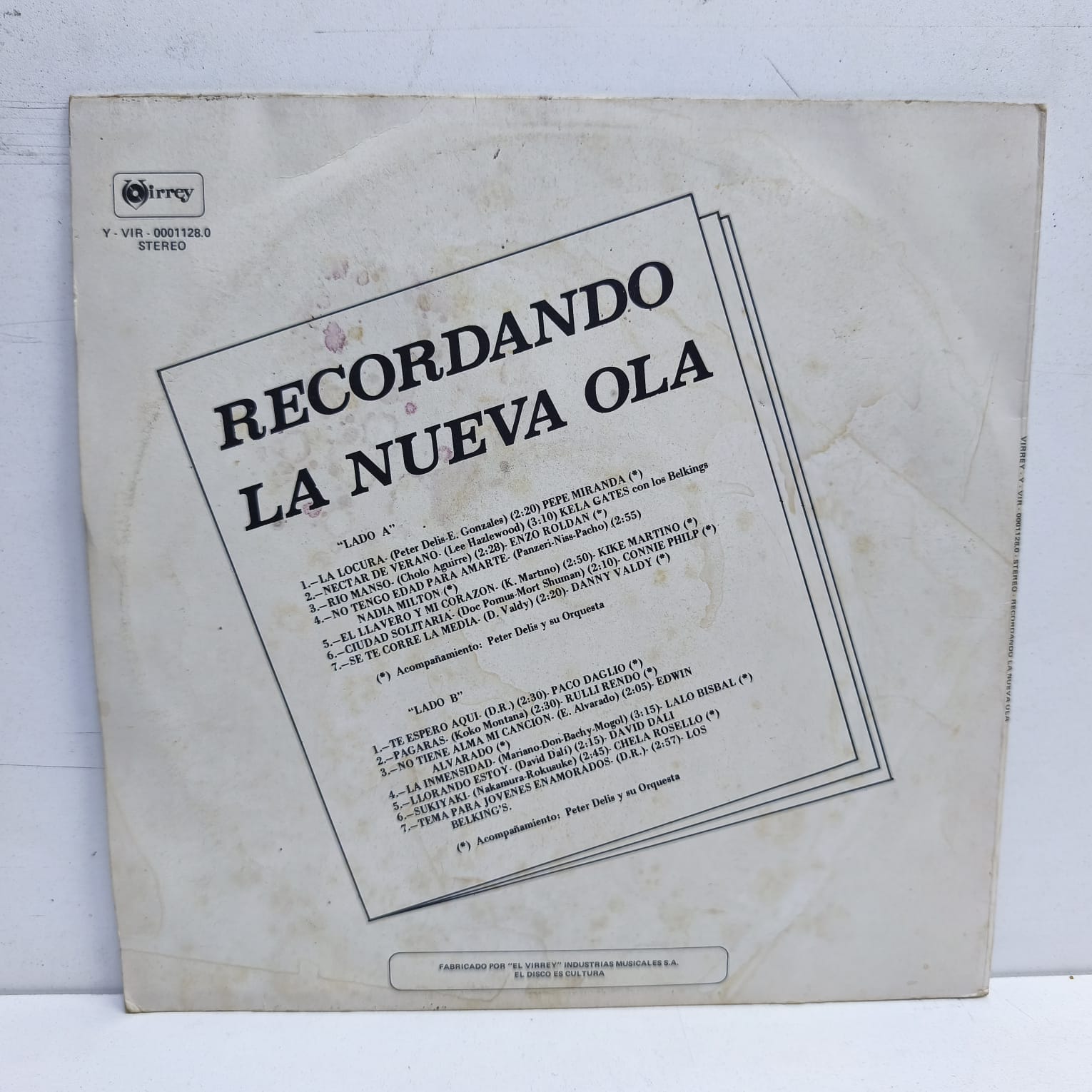 Varios Artistas – Recordando La Nueva Ola (LP EPOCA 8/10) - Imagen 2