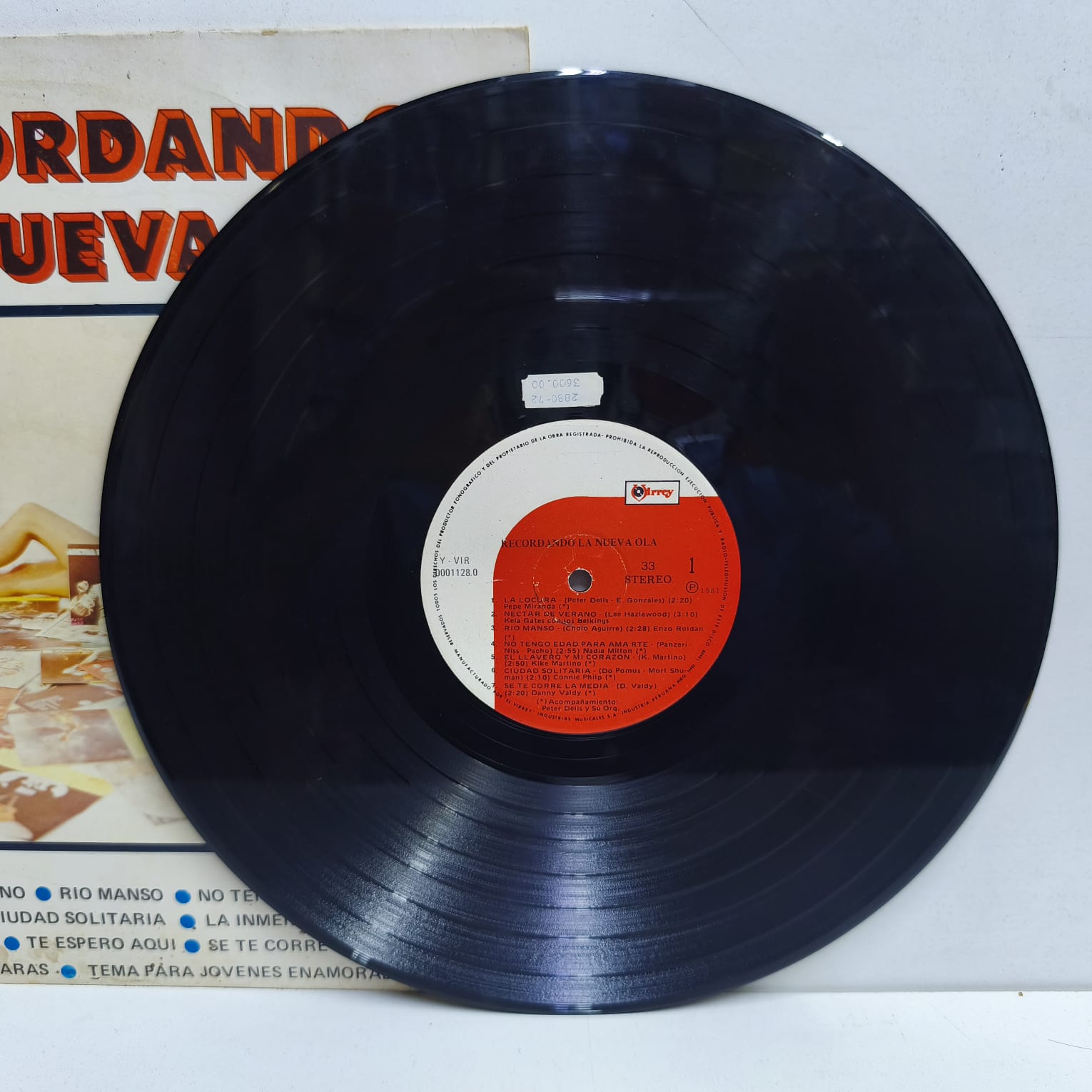 Varios Artistas – Recordando La Nueva Ola (LP EPOCA 8/10) - Imagen 4