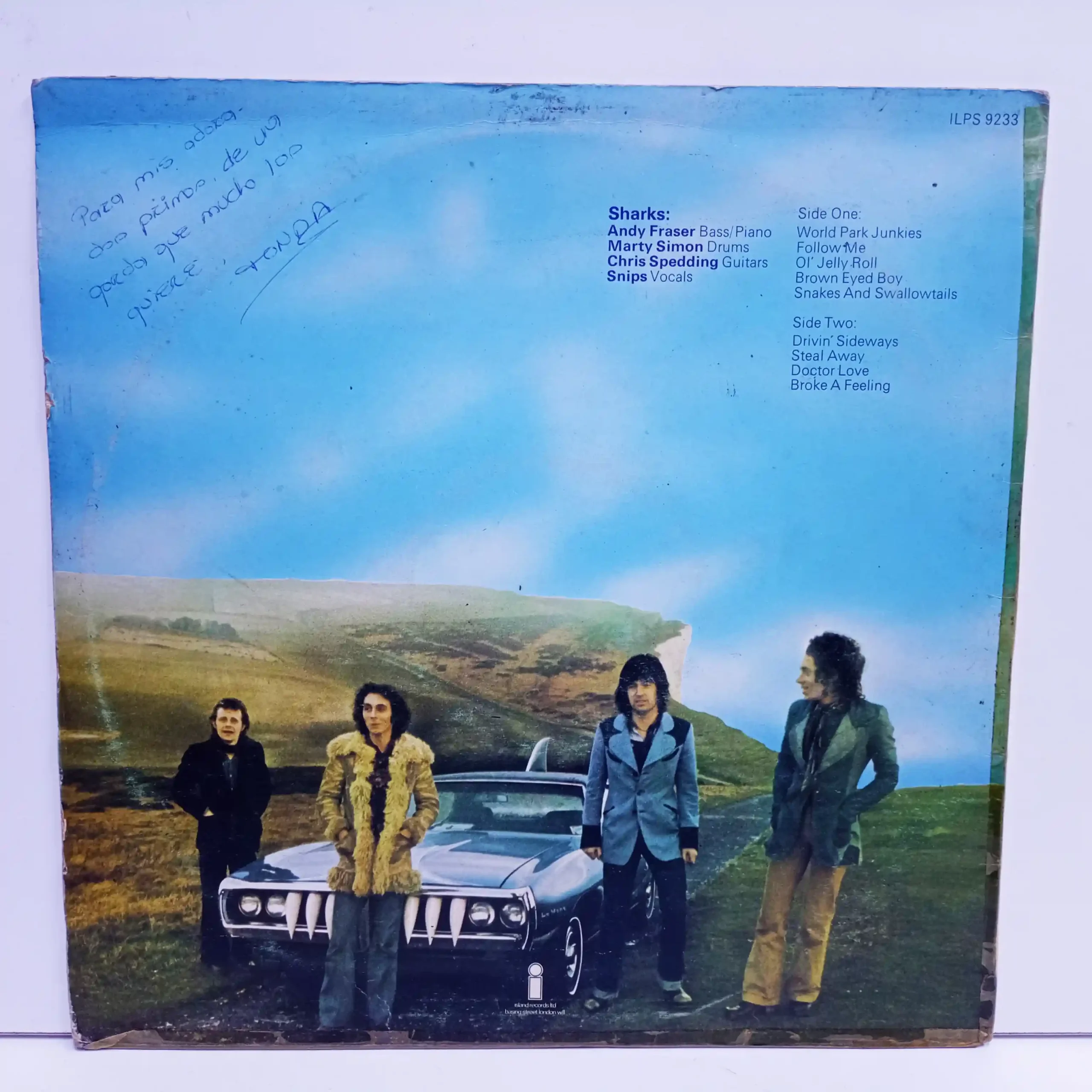 Sharks – First Water (LP EPOCA) - Imagen 2