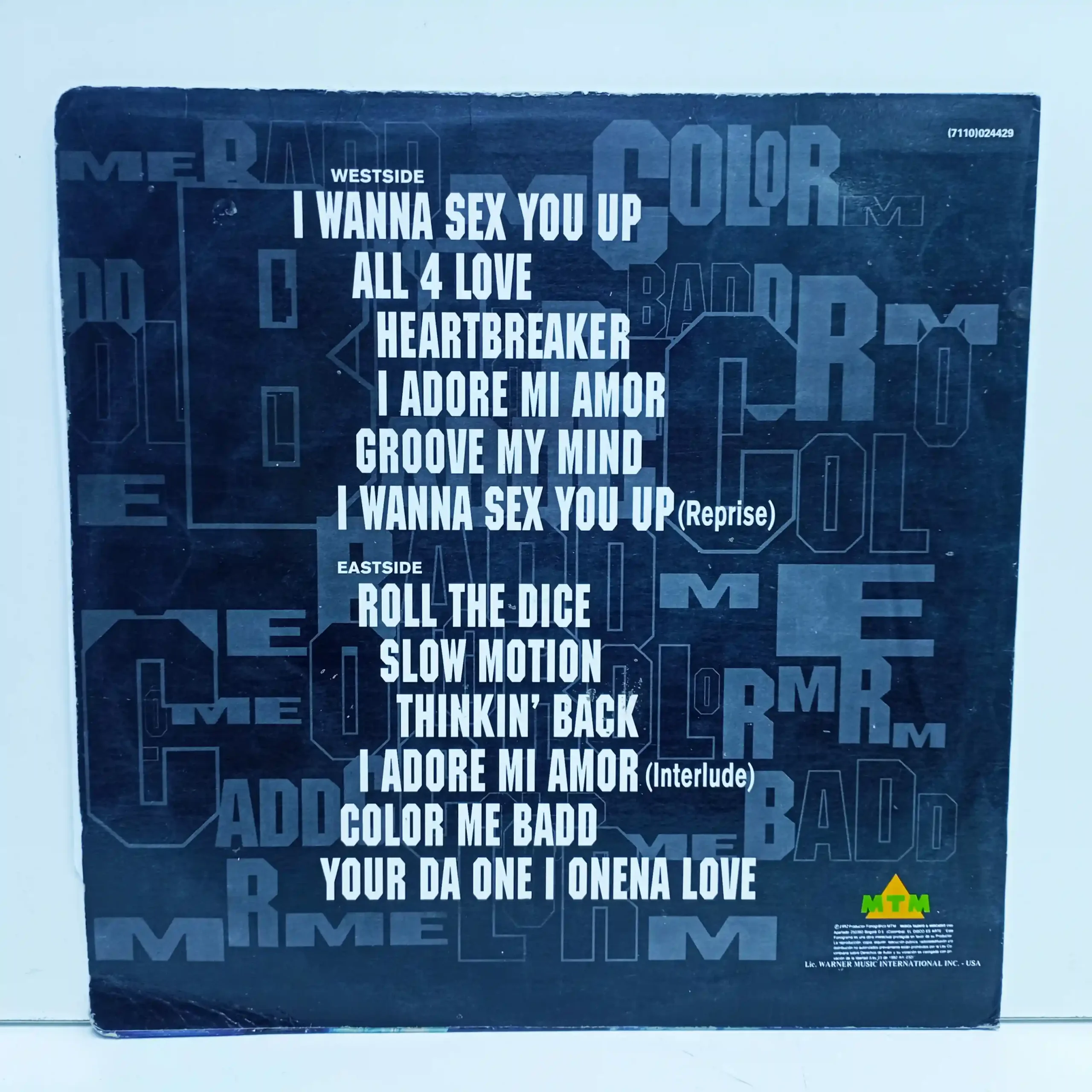 Color Me Badd – C.M.B. (LP EPOCA – 8.5/10) - Imagen 2