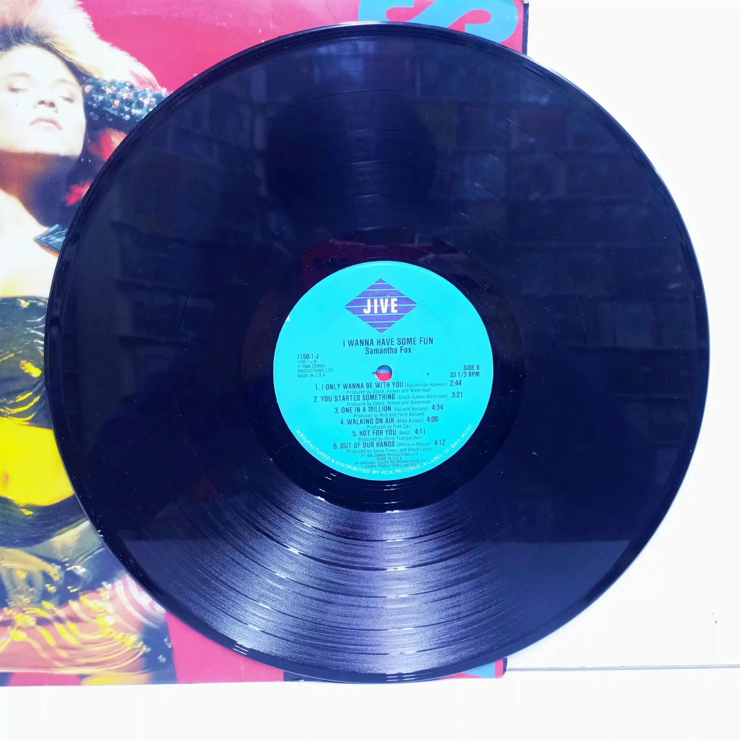 Samantha Fox – I Wanna Have Some Fun (LP EPOCA 8.5/10) - Imagen 4