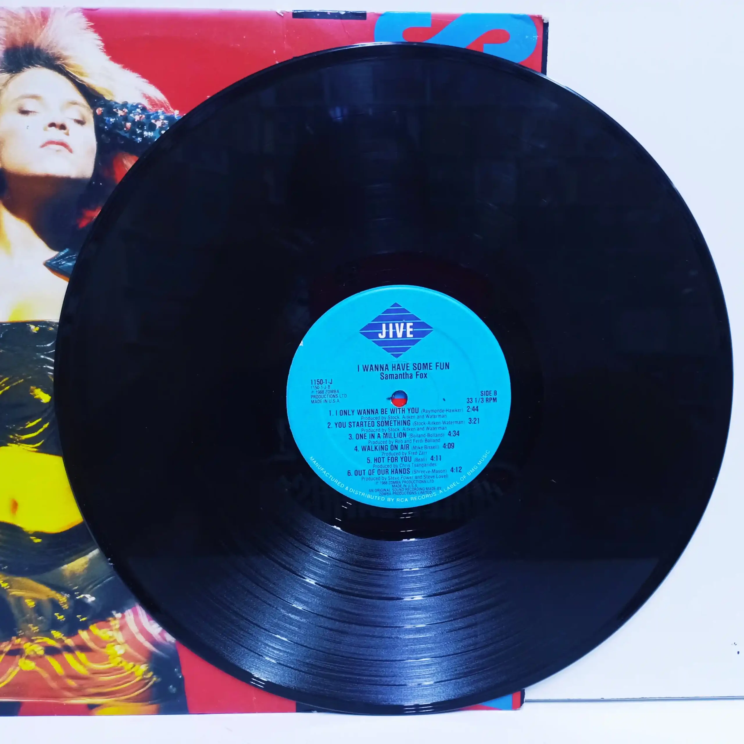 Samantha Fox – I Wanna Have Some Fun (LP EPOCA 8.5/10) - Imagen 3