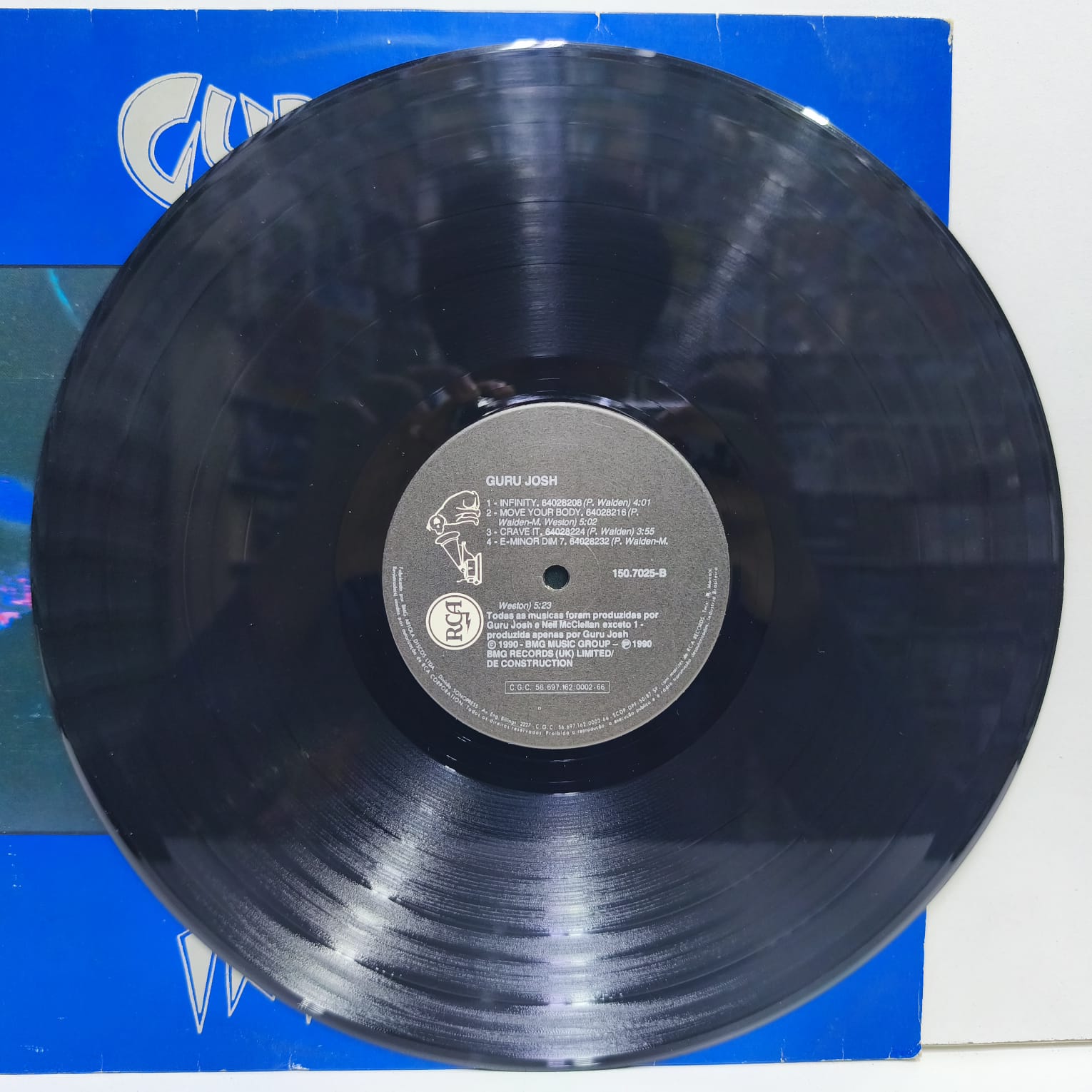 Guru Josh – Infinity (LP EPOCA 9/10) - Imagen 5