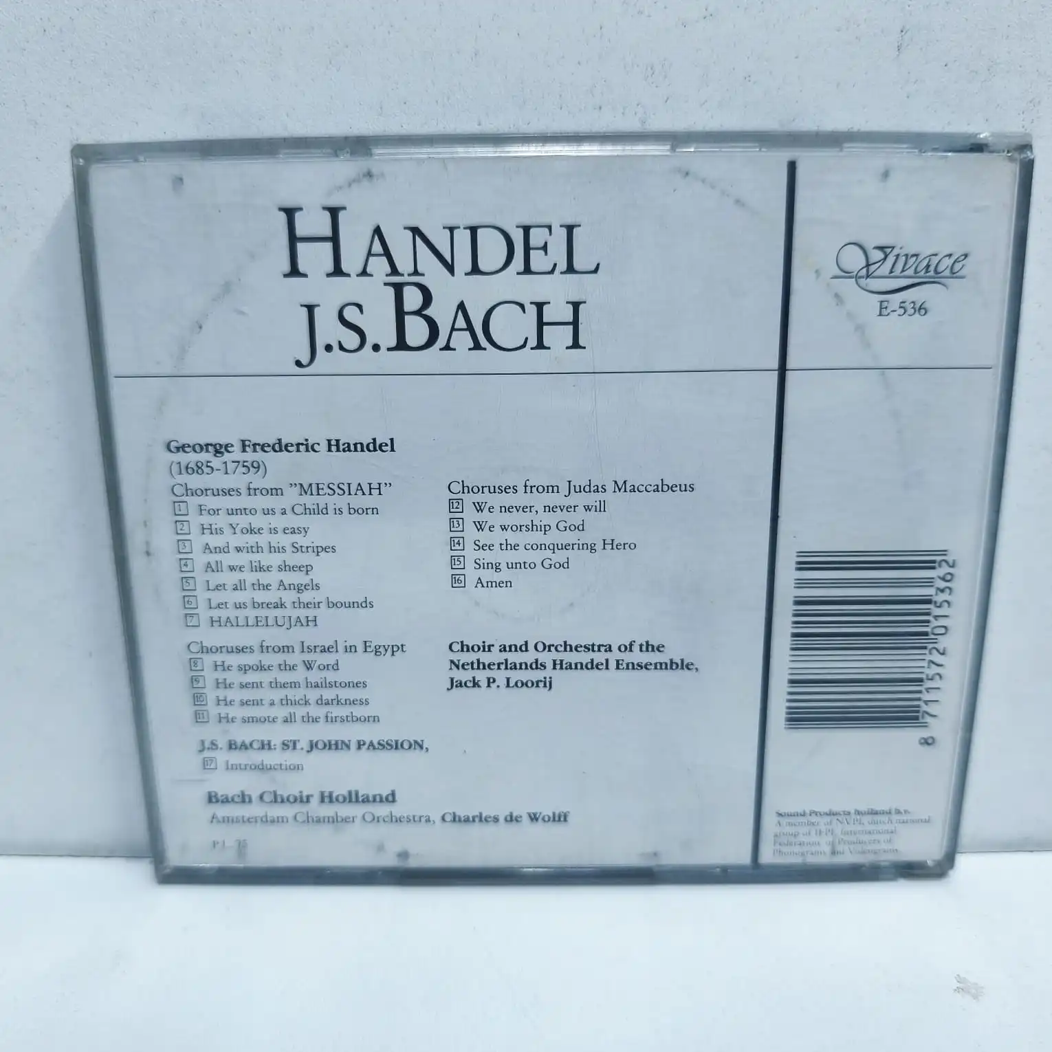 Händel J.S.Bach – famous choruses (CD) - Imagen 2
