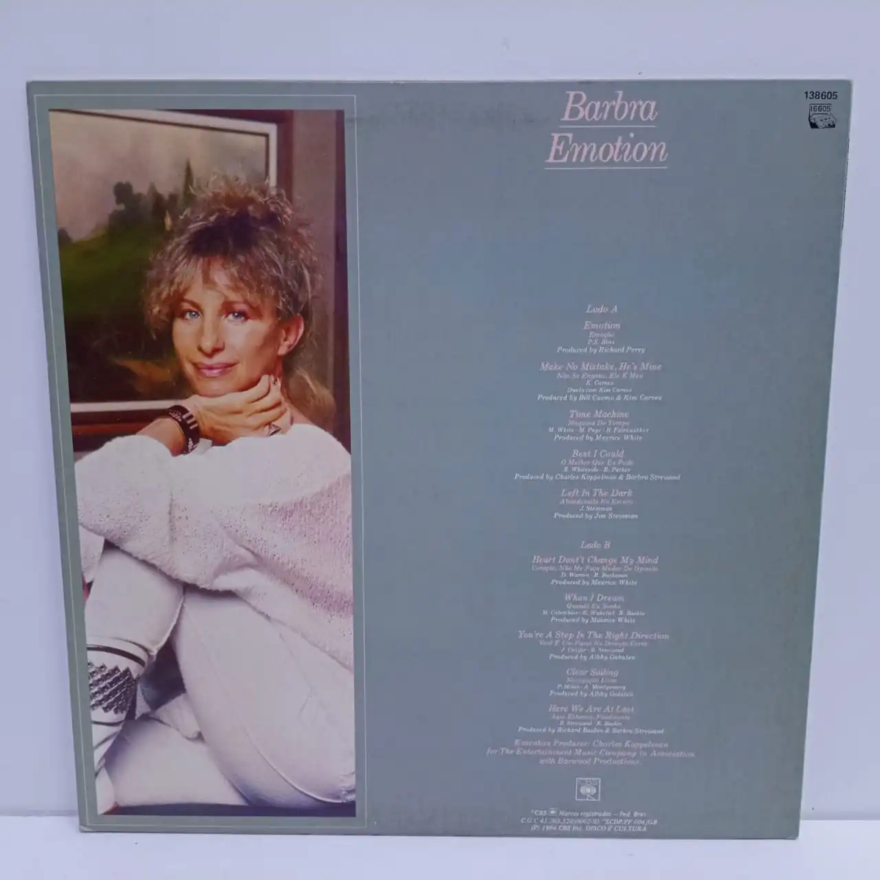 Barbra Streisand – Emotion (LP EPOCA 9.5/10) - Imagen 2
