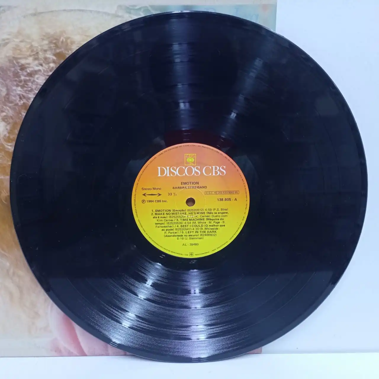 Barbra Streisand – Emotion (LP EPOCA 9.5/10) - Imagen 3
