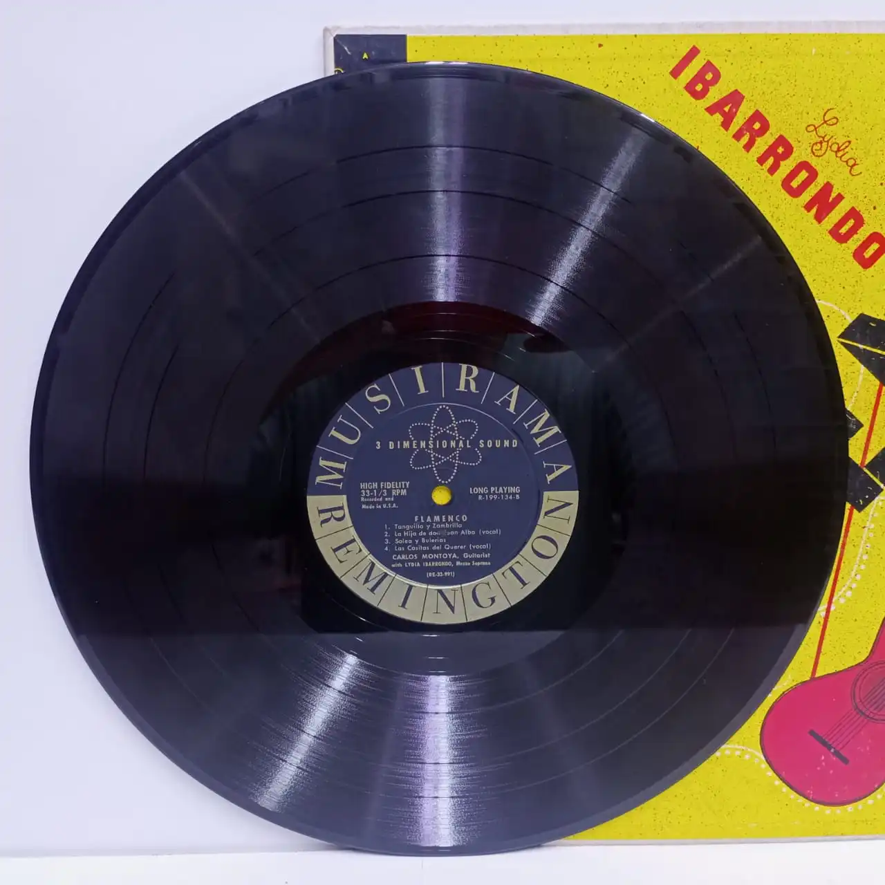 Carlos Montoya, Lydia Ibarrondo – Flamenco (LP EPOCA 8.5/10) - Imagen 4