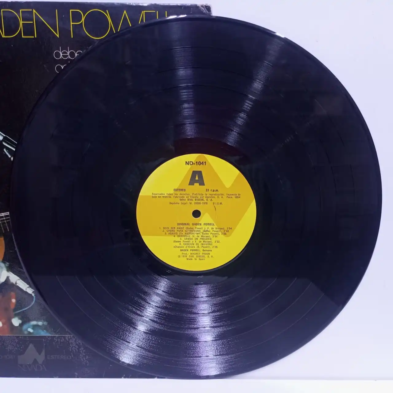 Baden Powell – Original Baden Powell (LP EPOCA 9/10) - Imagen 2