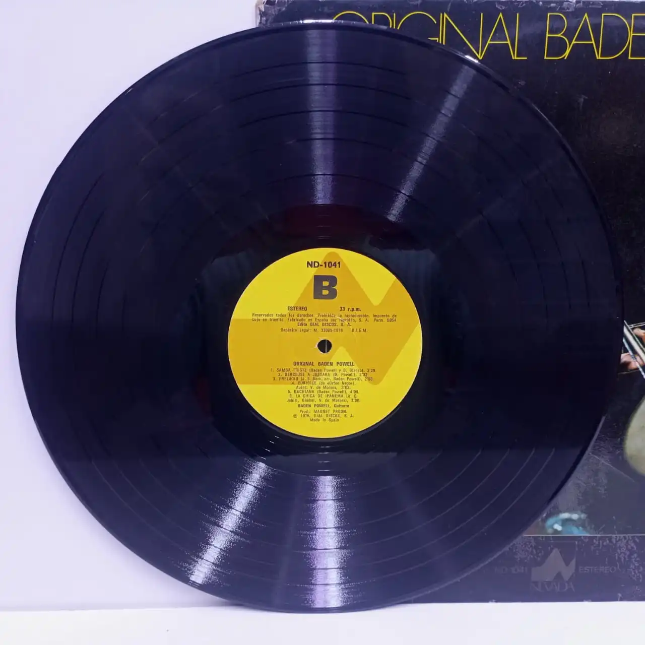 Baden Powell – Original Baden Powell (LP EPOCA 9/10) - Imagen 3