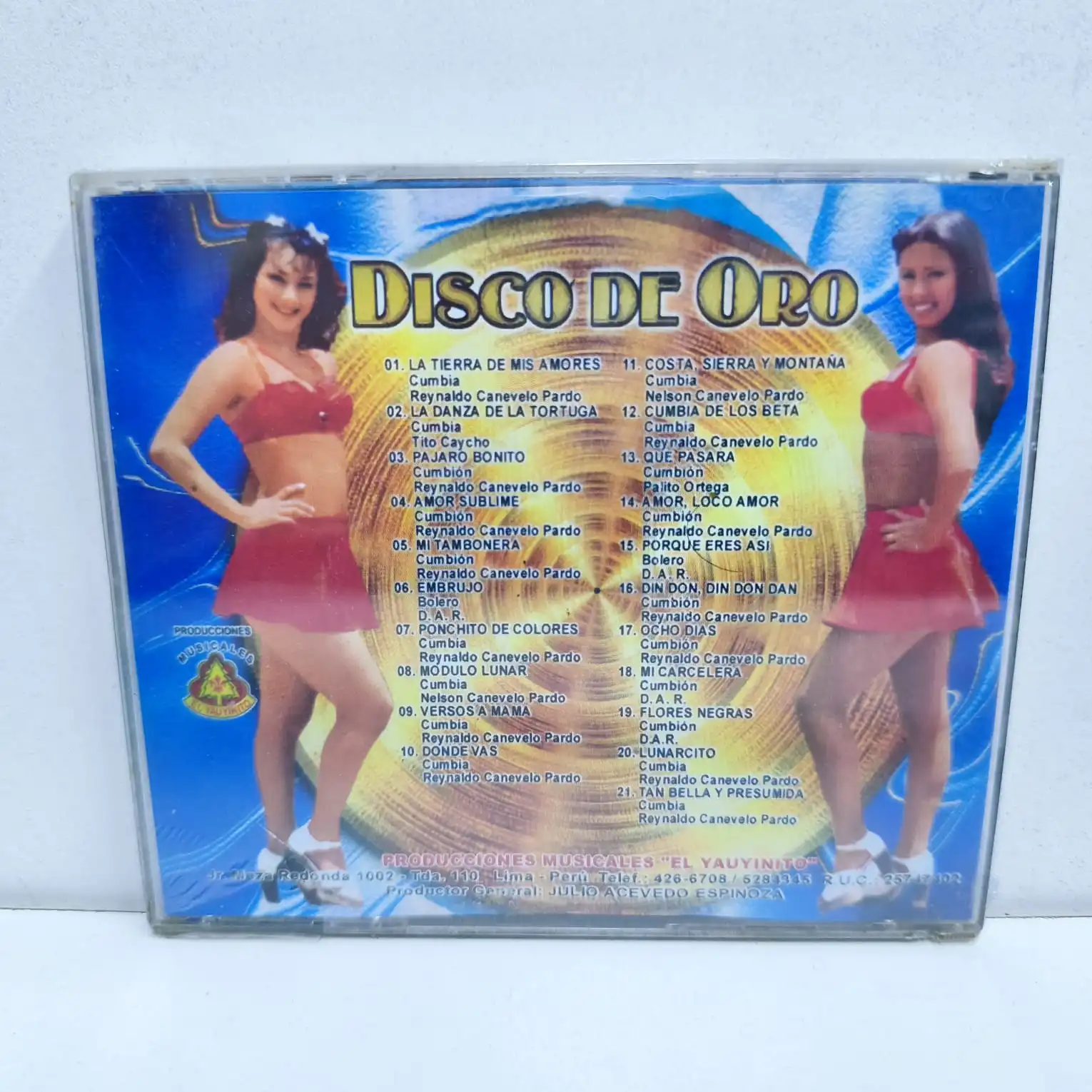 Los Beta – Cumbia Elegante Para mi Gente (CD SELLADO) - Imagen 2