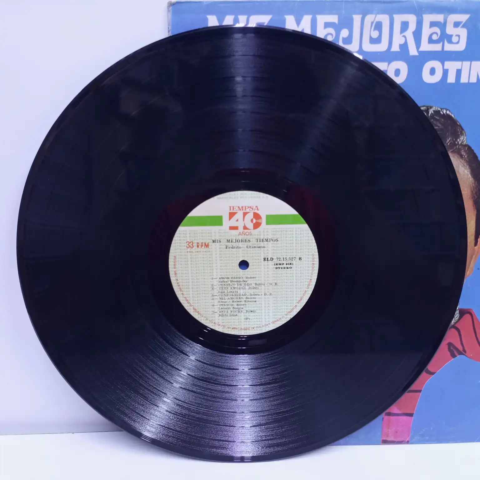 Pedrito Otiniano – Mis Mejores Tiempos (LP EPOCA) - Imagen 4