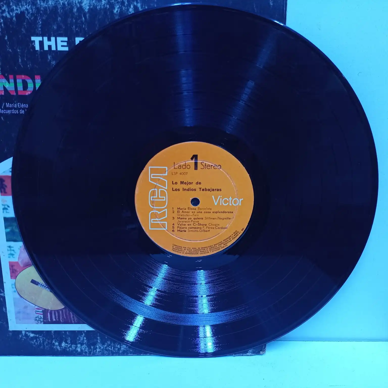 Los Indios Tabajaras – The Best Of Los Indios Tabajaras (LP EPOCA 8.5/10) - Imagen 4