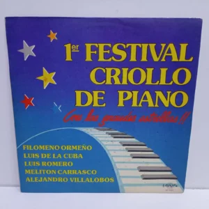 Varios Artistas – Primer Festival Criollo de Piano (LP EPOCA 8.5/10)