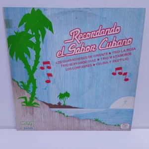 Varios Artistas – Recordando el sabor cubano (LP EPOCA 8.5/10)