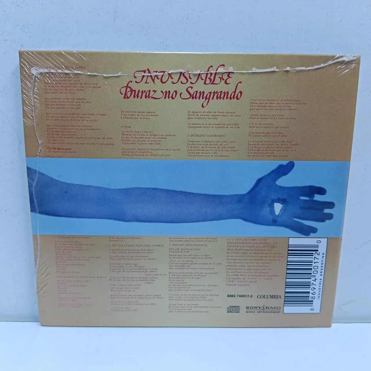 Invisible – Durazno Sangrando (CD SELLADO) - Imagen 2