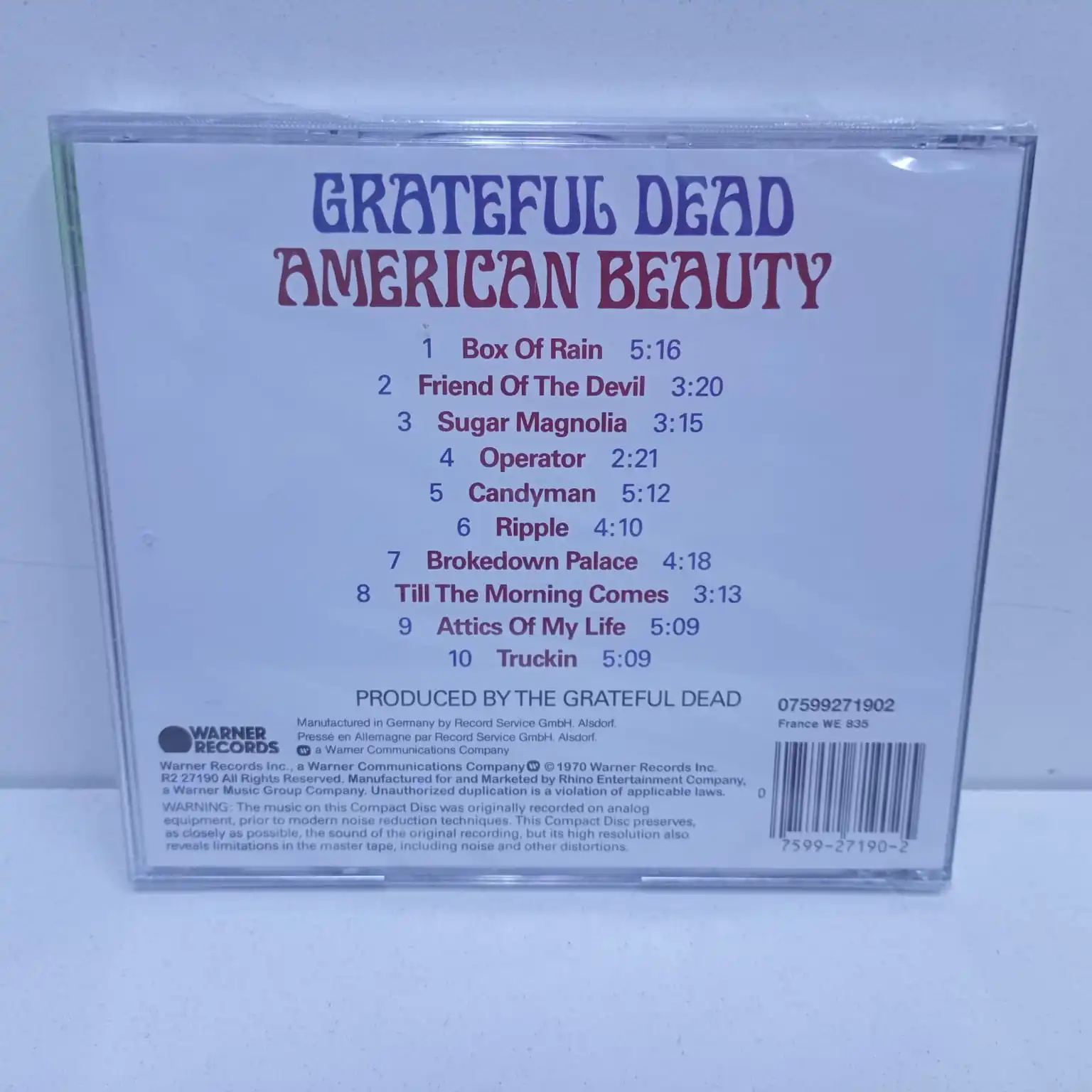 Grateful Dead* – American Beauty (CD SELLADO) - Imagen 2