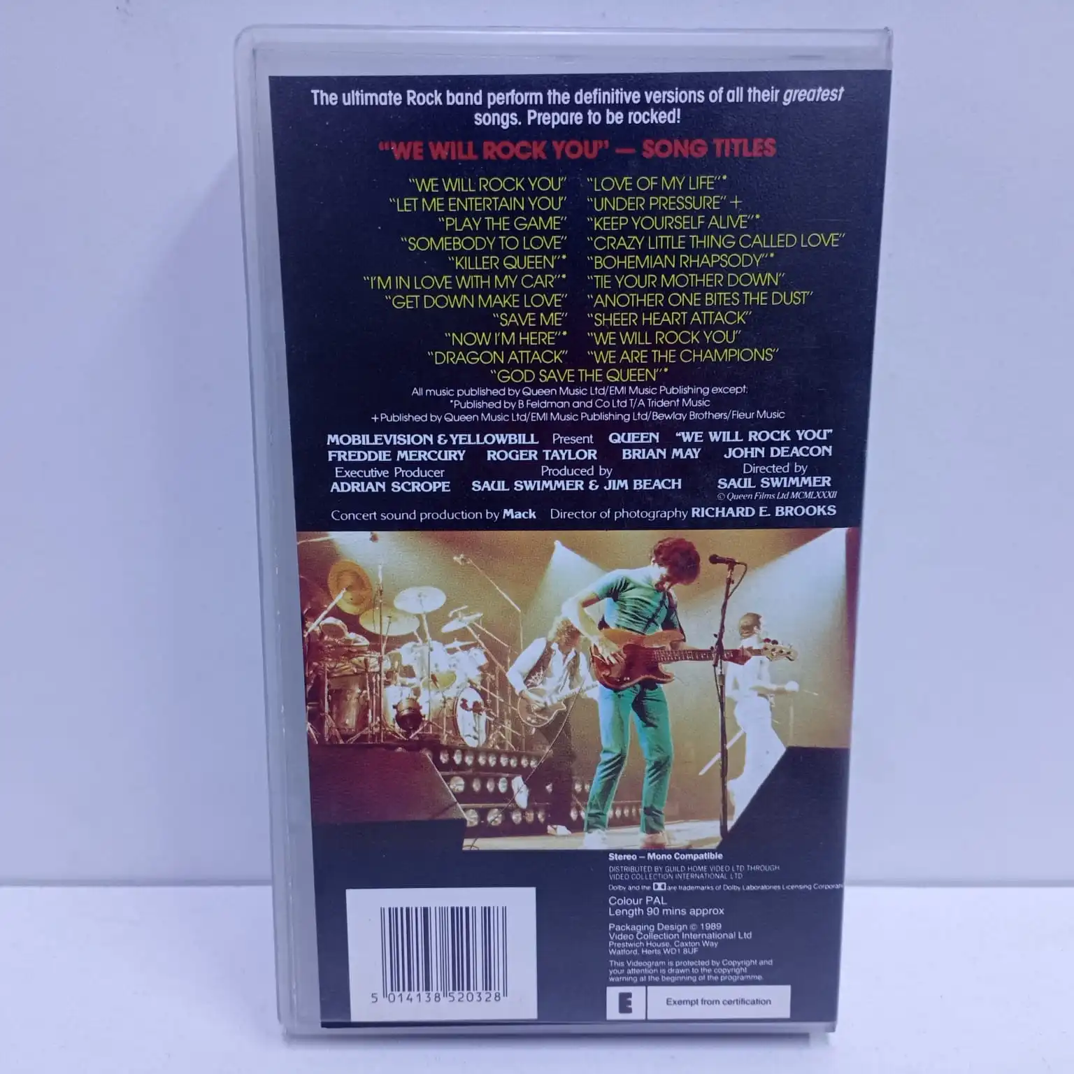 Queen – We will Rock you (VHS) - Imagen 2