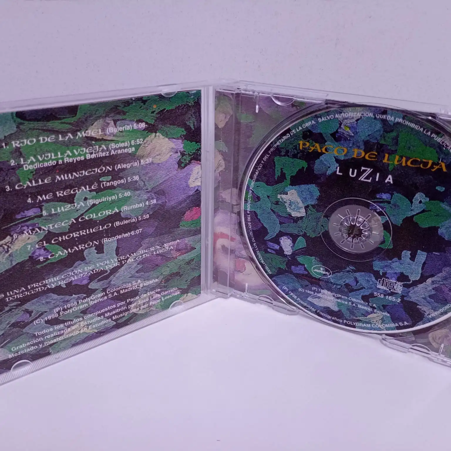 Paco De Lucía – Luzia (CD) - Imagen 2