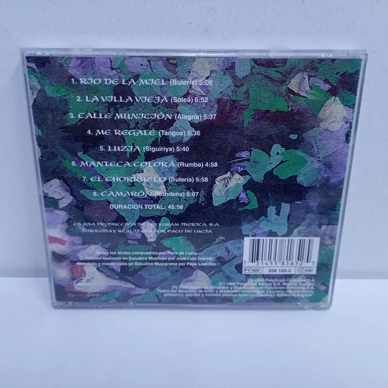 Paco De Lucía – Luzia (CD) - Imagen 3