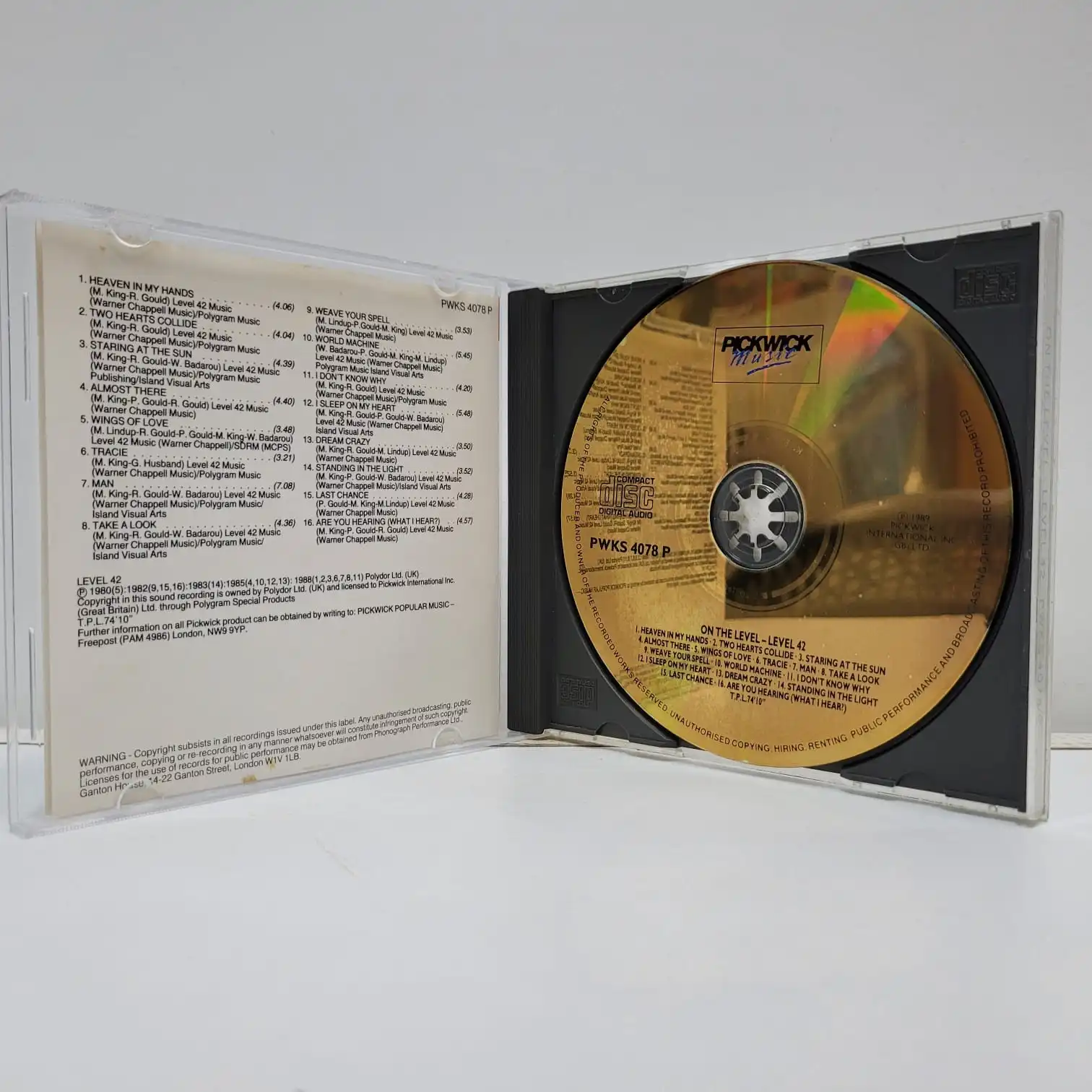 Level 42 – On The Level (CD) - Imagen 3