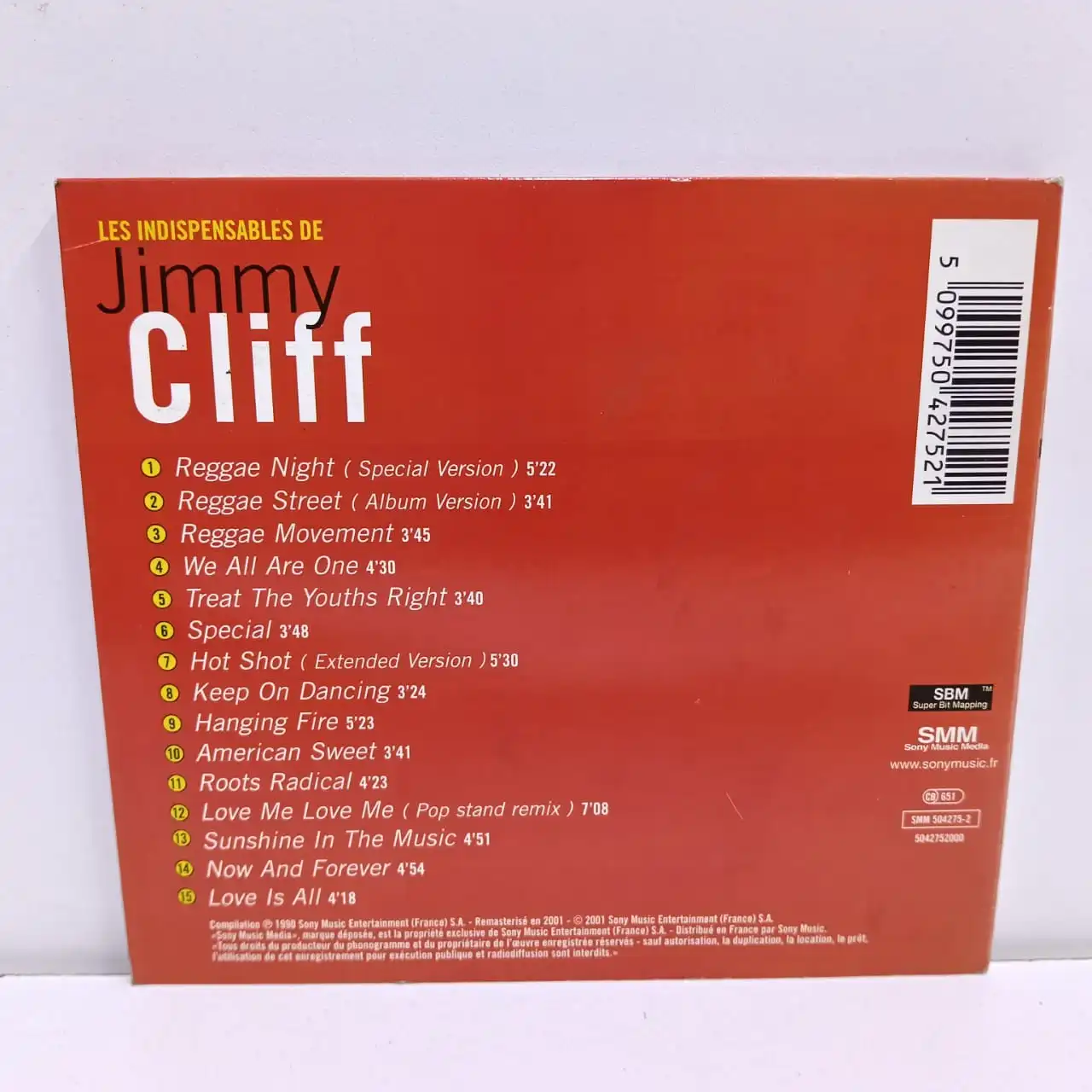 Jimmy Cliff – Les Indispensables De Jimmy Cliff (CD) - Imagen 2