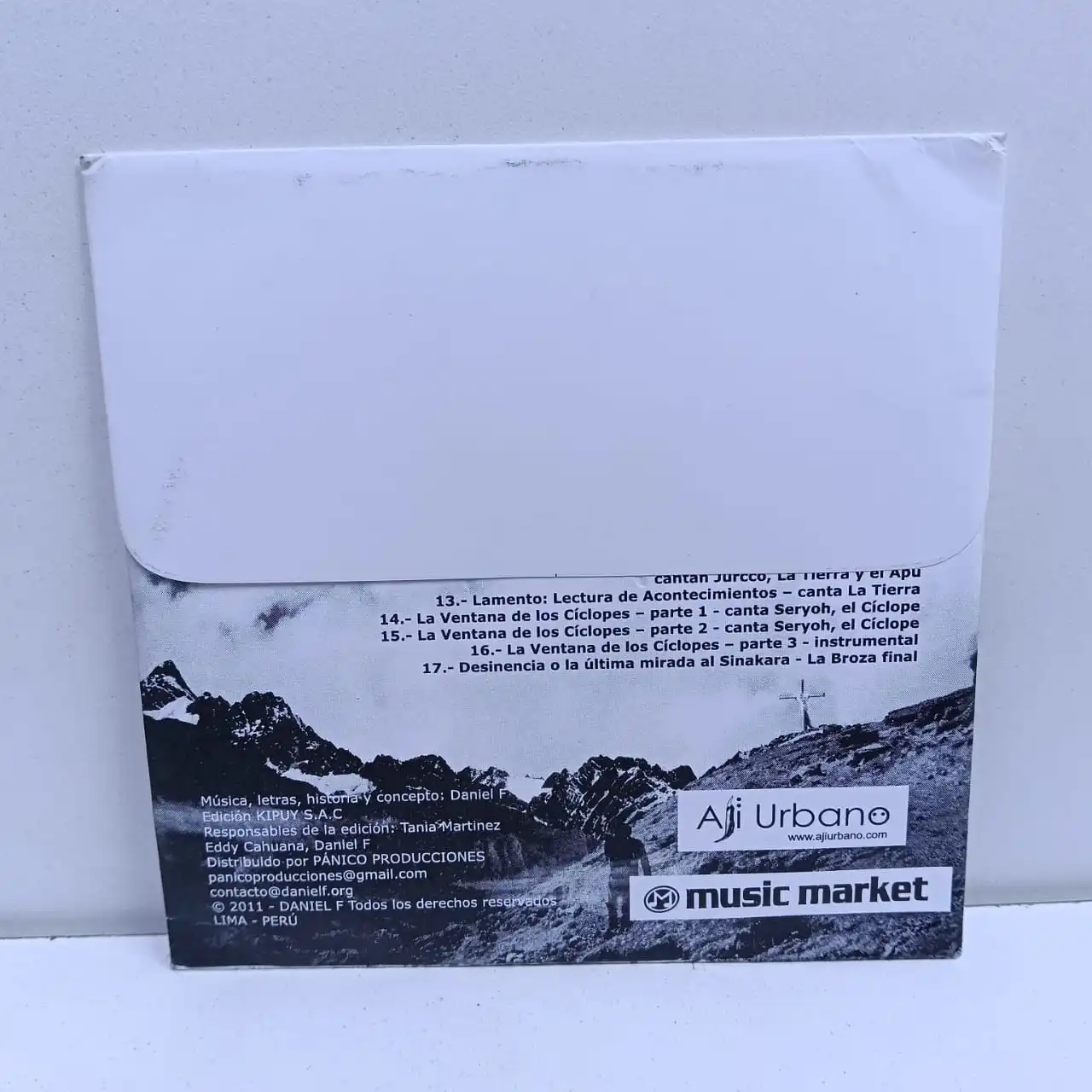 Daniel F – La Ventana De Los Cíclopes (CD) - Imagen 2