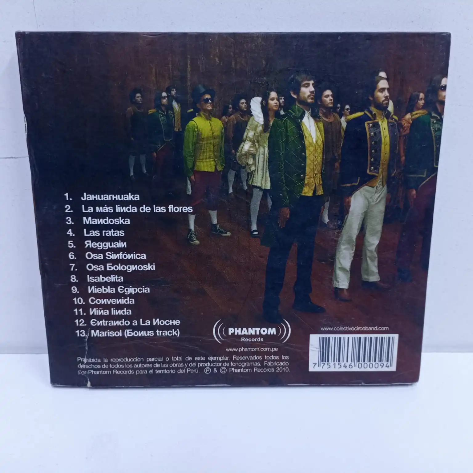 Colectivo Circo Band – Pawaun! (CD) - Imagen 3
