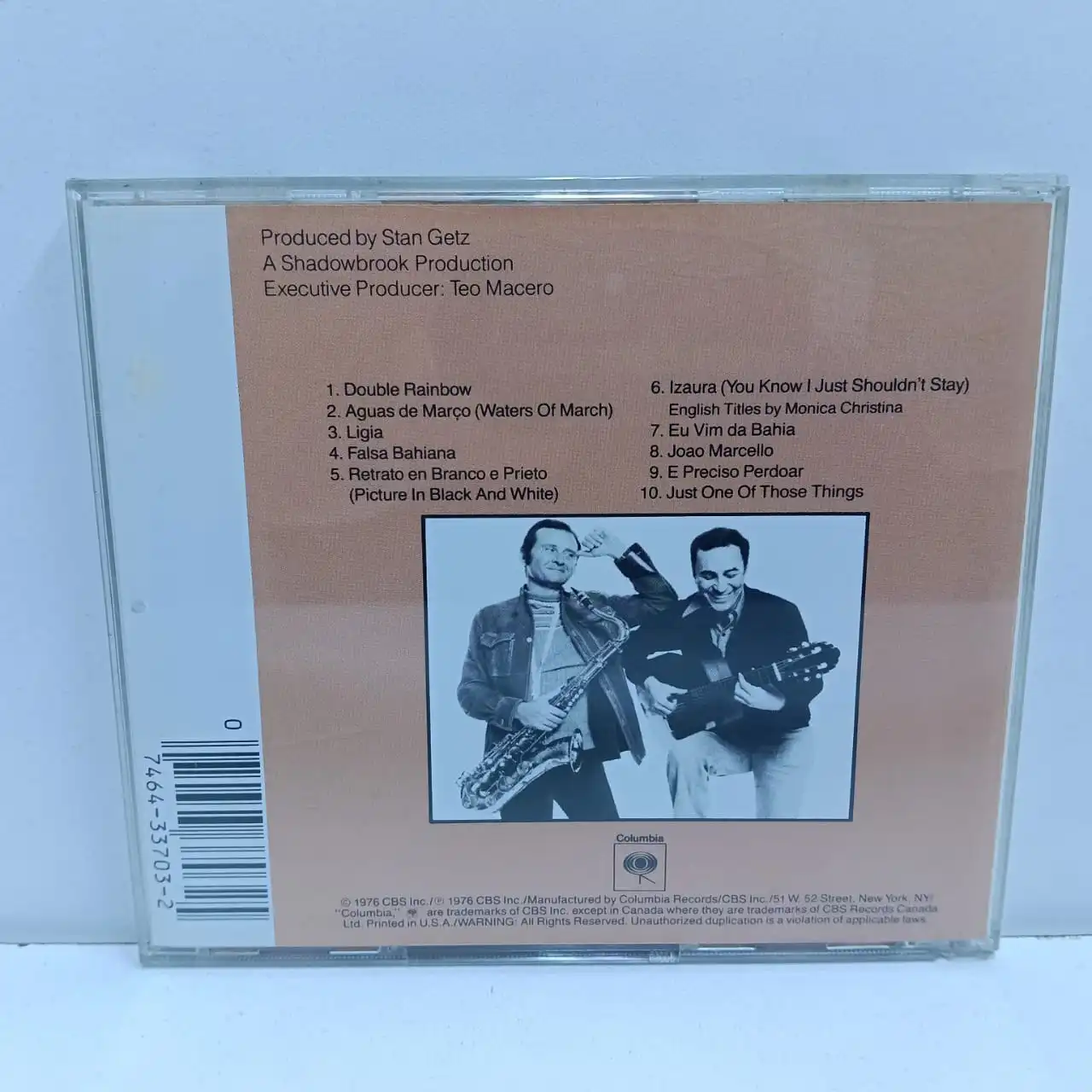 Stan Getz Featuring Joao Gilberto – The Best Of Two Worlds (CD) - Imagen 2