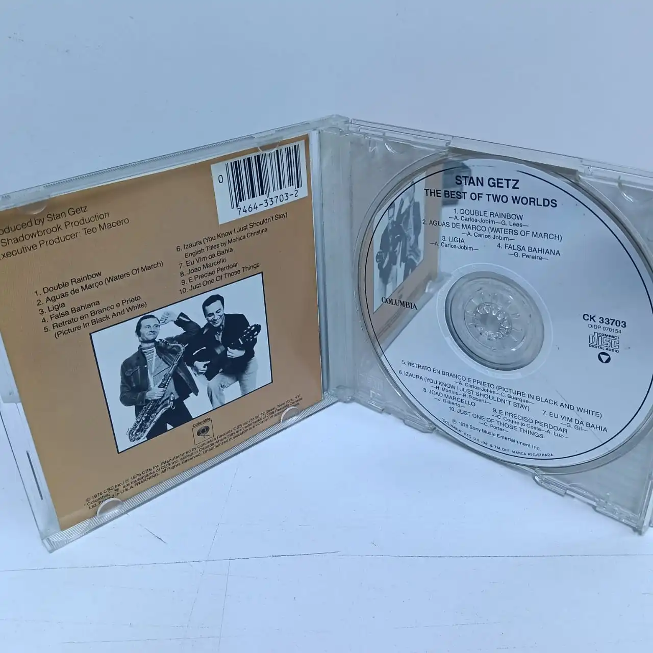 Stan Getz Featuring Joao Gilberto – The Best Of Two Worlds (CD) - Imagen 3