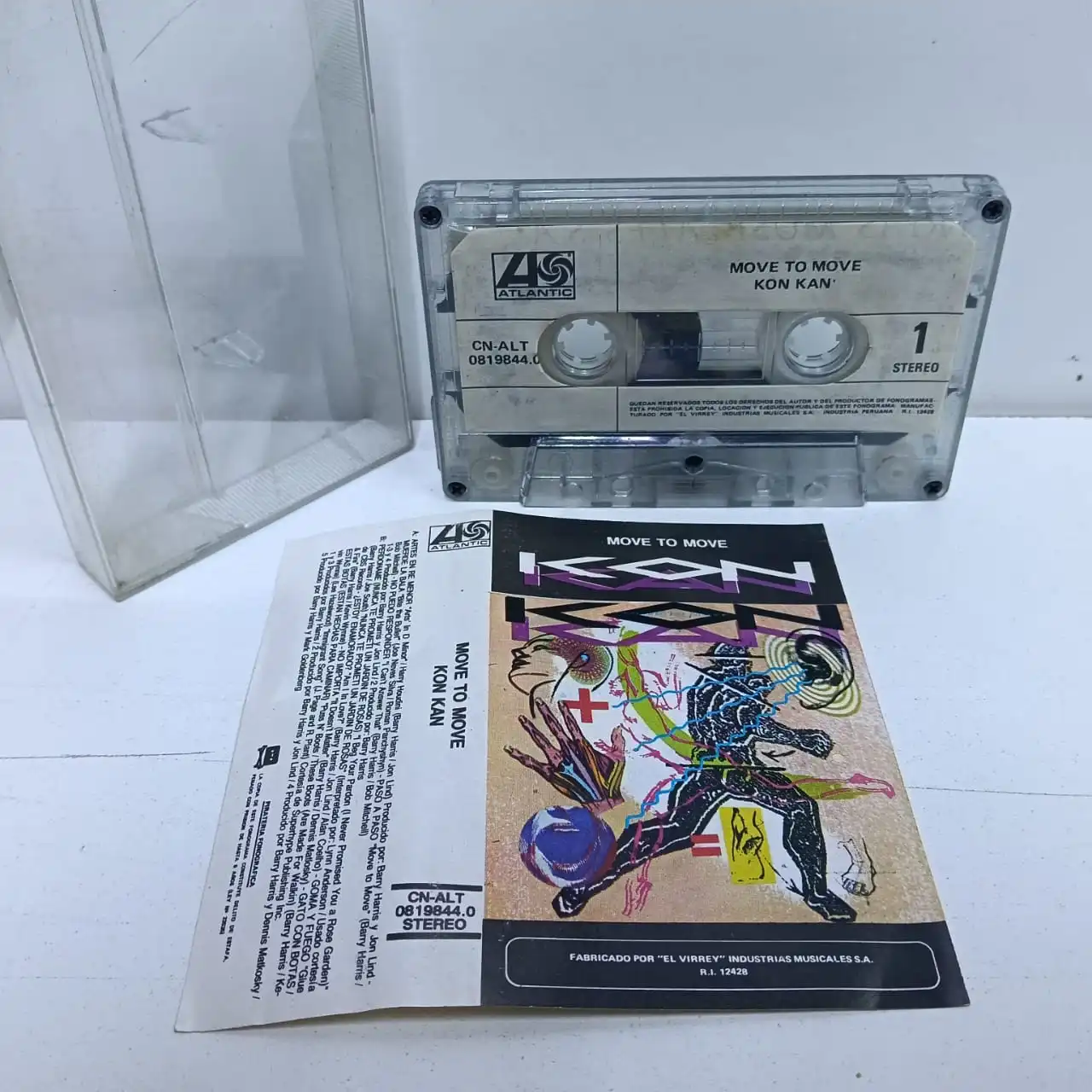Kon Kan – Move To Move (CASSETTE) - Imagen 2