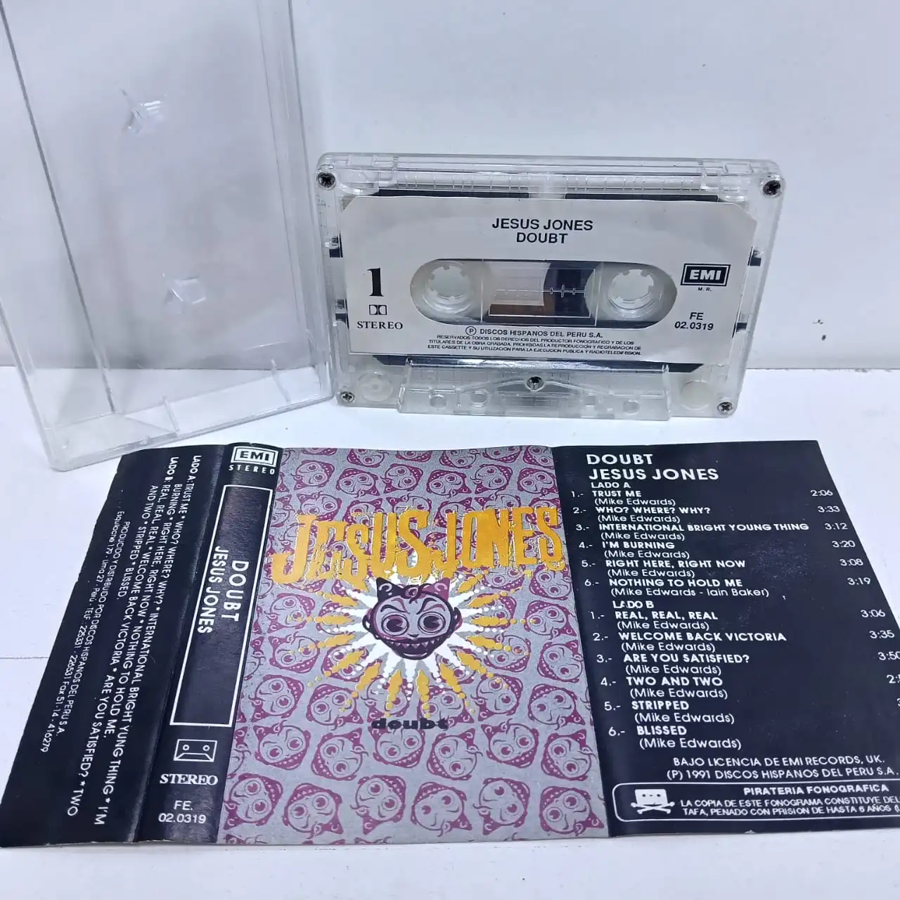 Jesus Jones – Doubt (CASSETTE) - Imagen 2