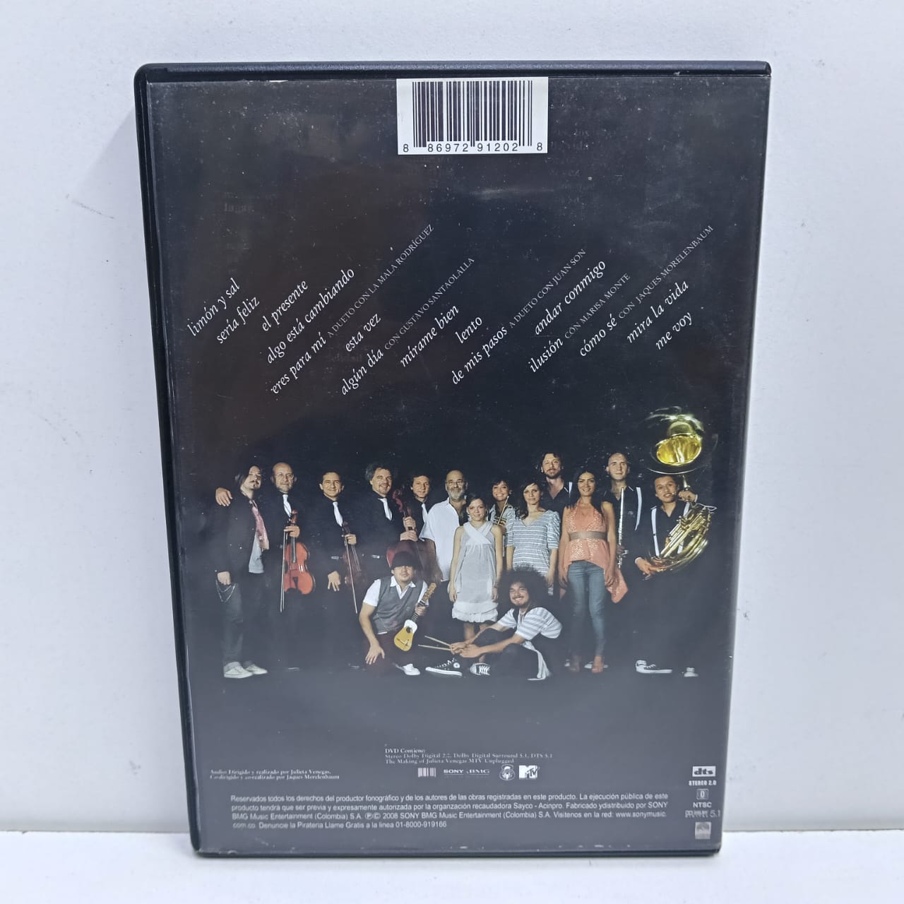 Julieta Venegas – MTV Unplugged (CD + DVD) - Imagen 2