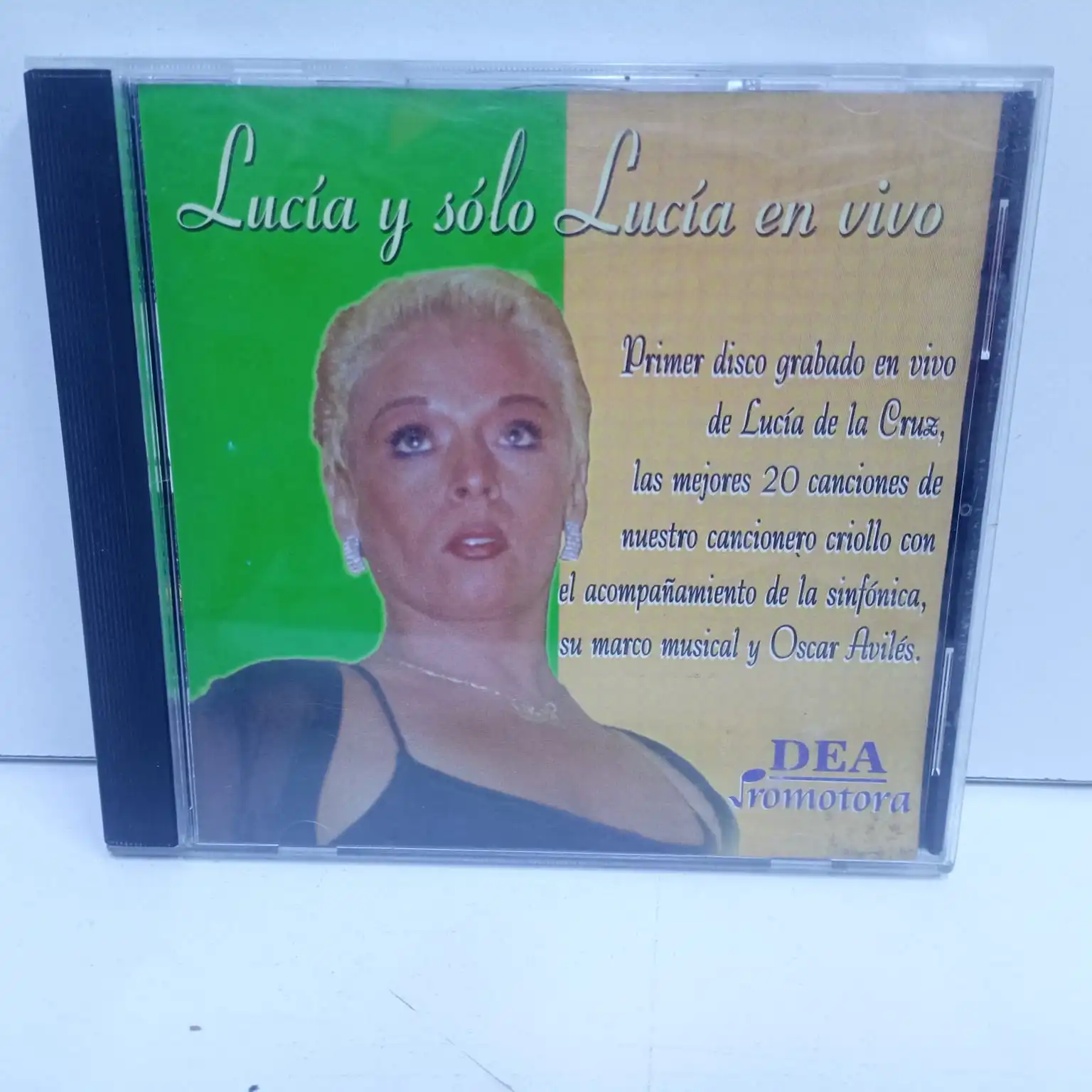 Lucia de la cruz – Lucia y solo lucia en vivo (CD)
