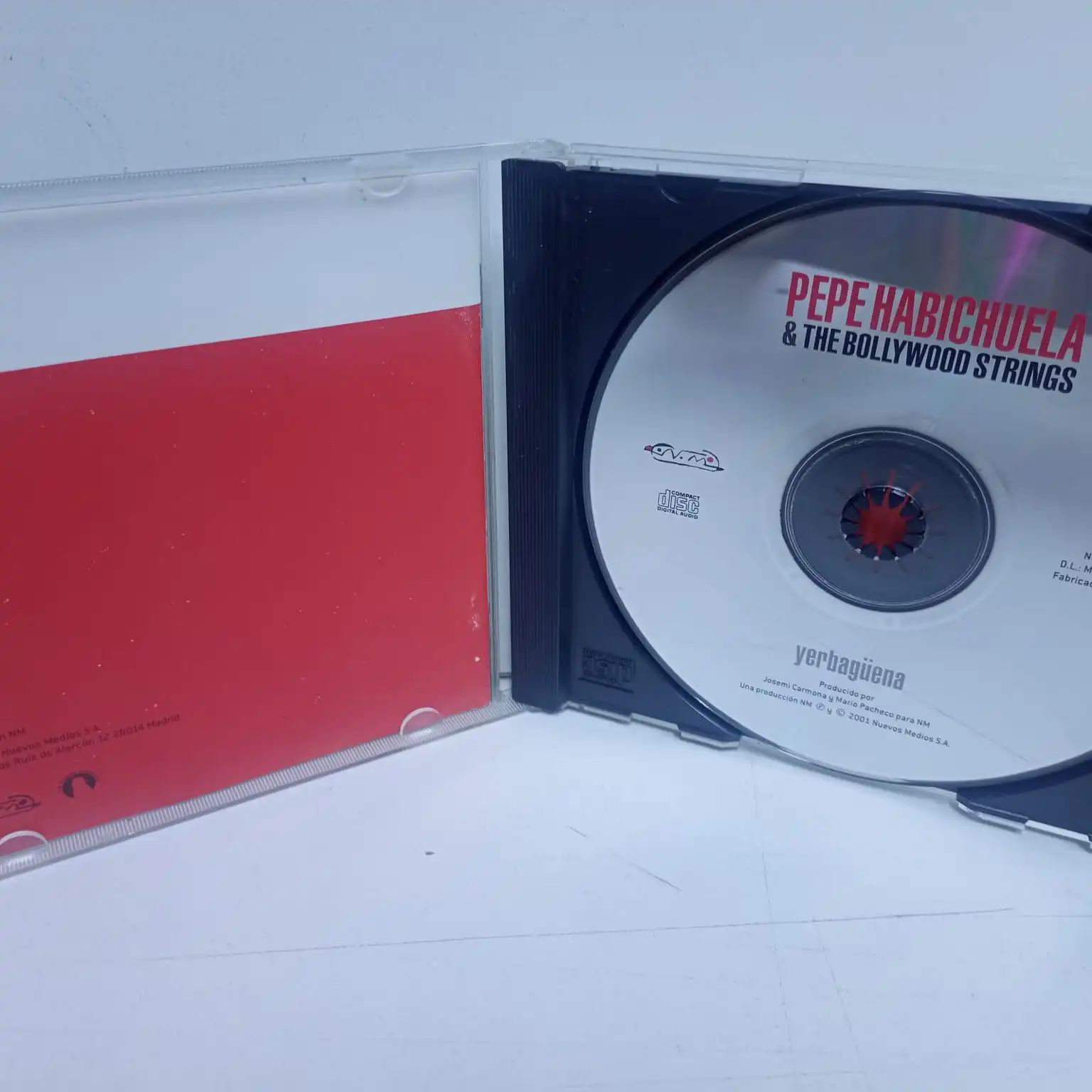 Pepe Habichuela & The Bollywood Strings – Yerbagüena (CD) - Imagen 2