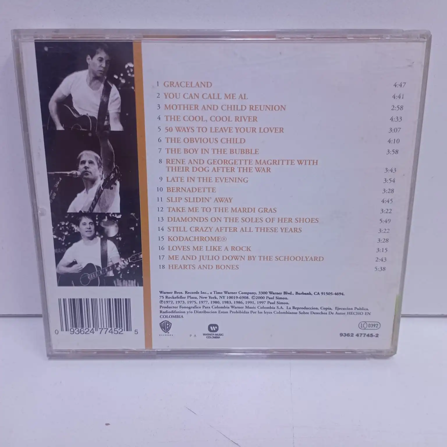 Paul Simon – Greatest Hits – Shining Like A National Guitar (CD) - Imagen 3