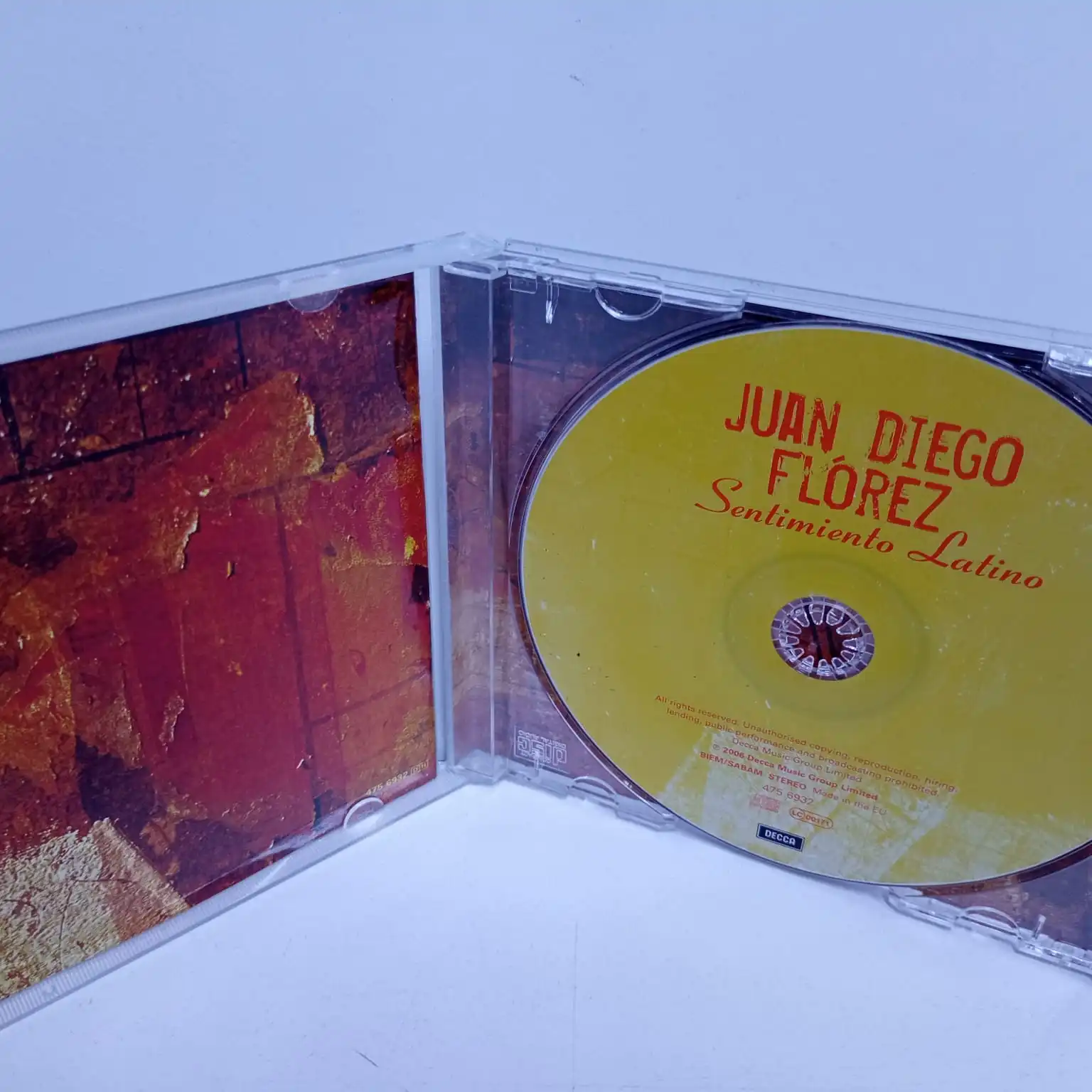 Juan Diego Florez – Sentimiento latino (CD) - Imagen 3