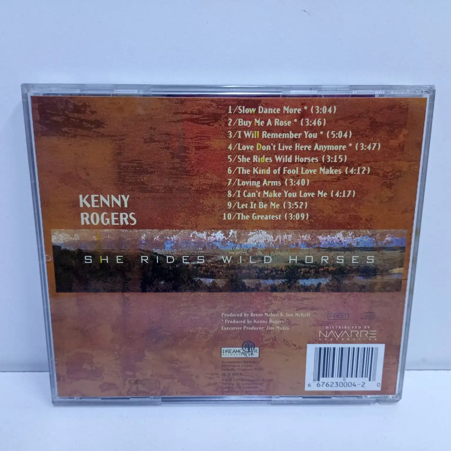 Kenny Rogers – She Rides Wild Horses (CD) - Imagen 3