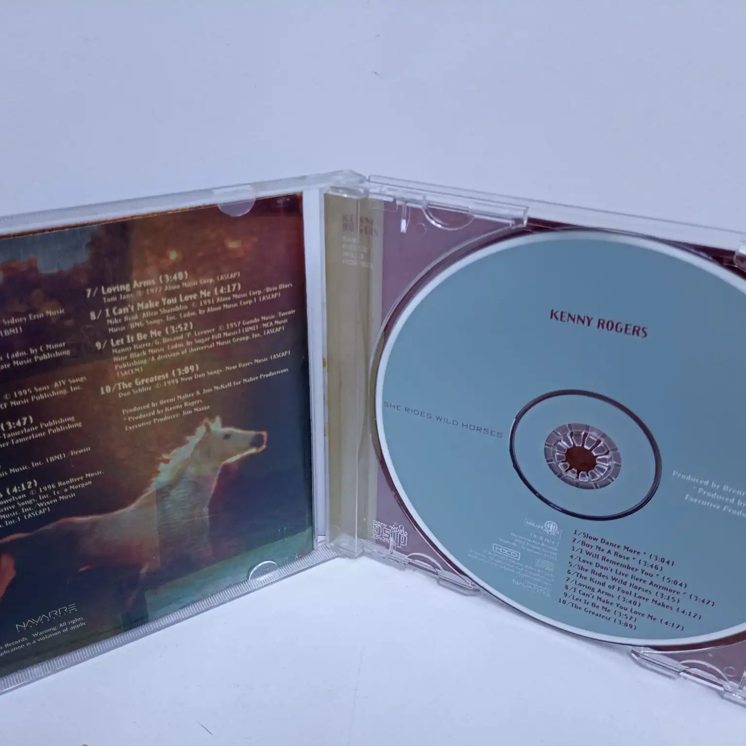 Kenny Rogers – She Rides Wild Horses (CD) - Imagen 2